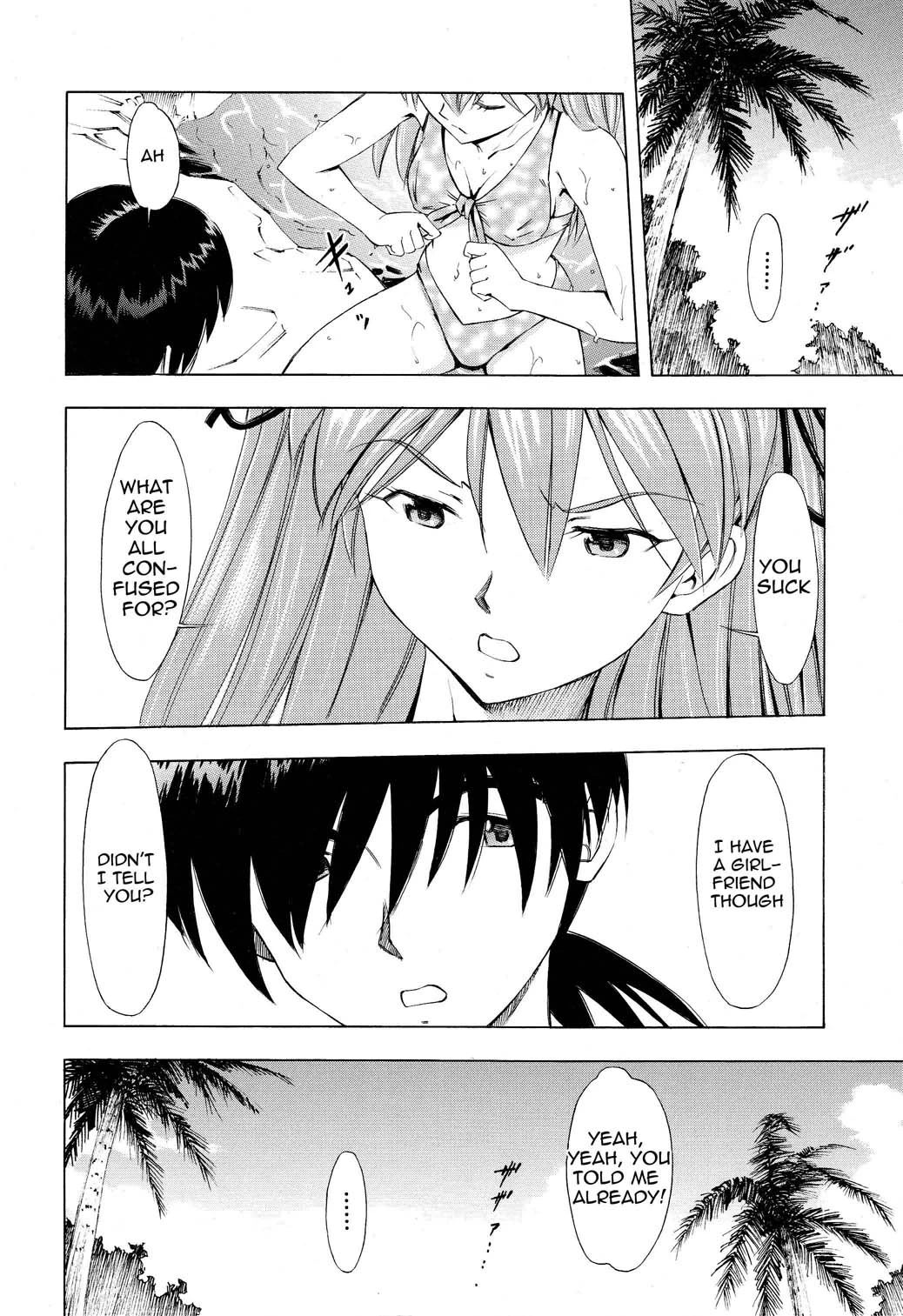 Charming Asuka porn comic picture 7