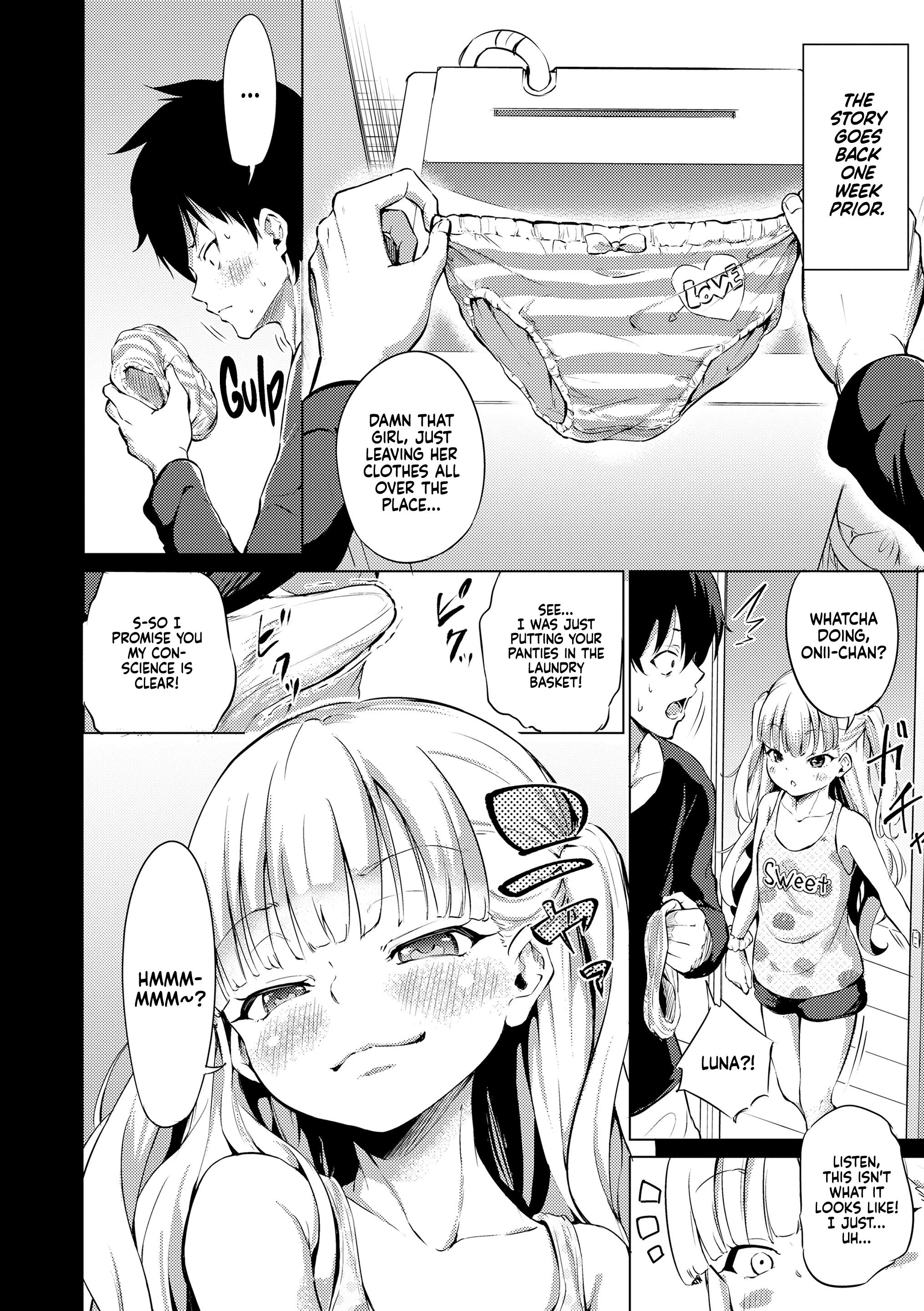 Cheeky Little Luna porn comic picture 2