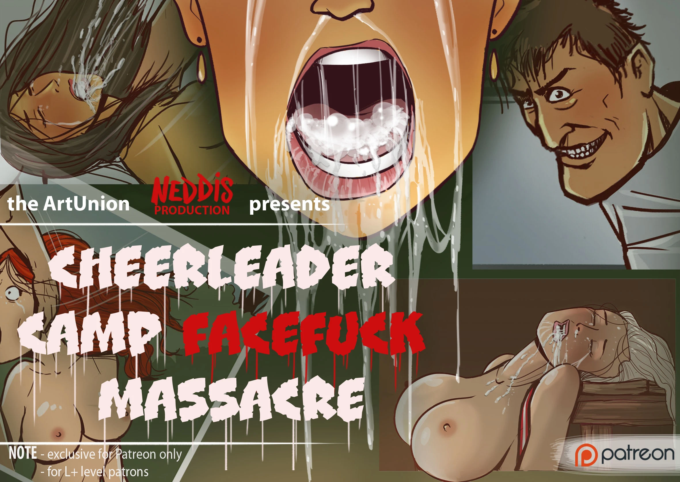 Cheerleader camp facefuck masacre porn comic picture 1
