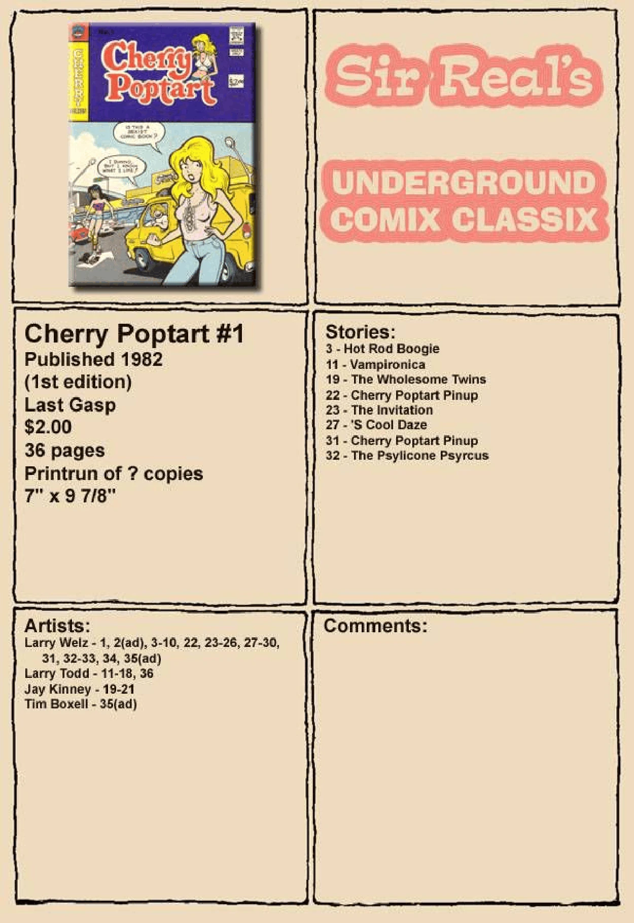 Cherry Poptart #1 porn comic picture 2