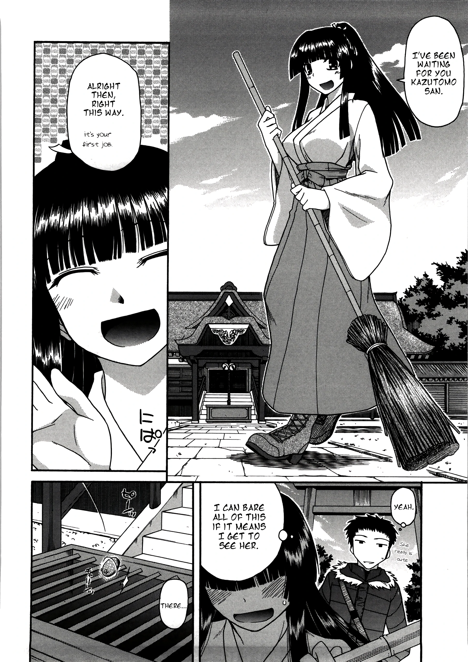 Chichi Miko! Inran Otome Zoushi 2 porn comic picture 2
