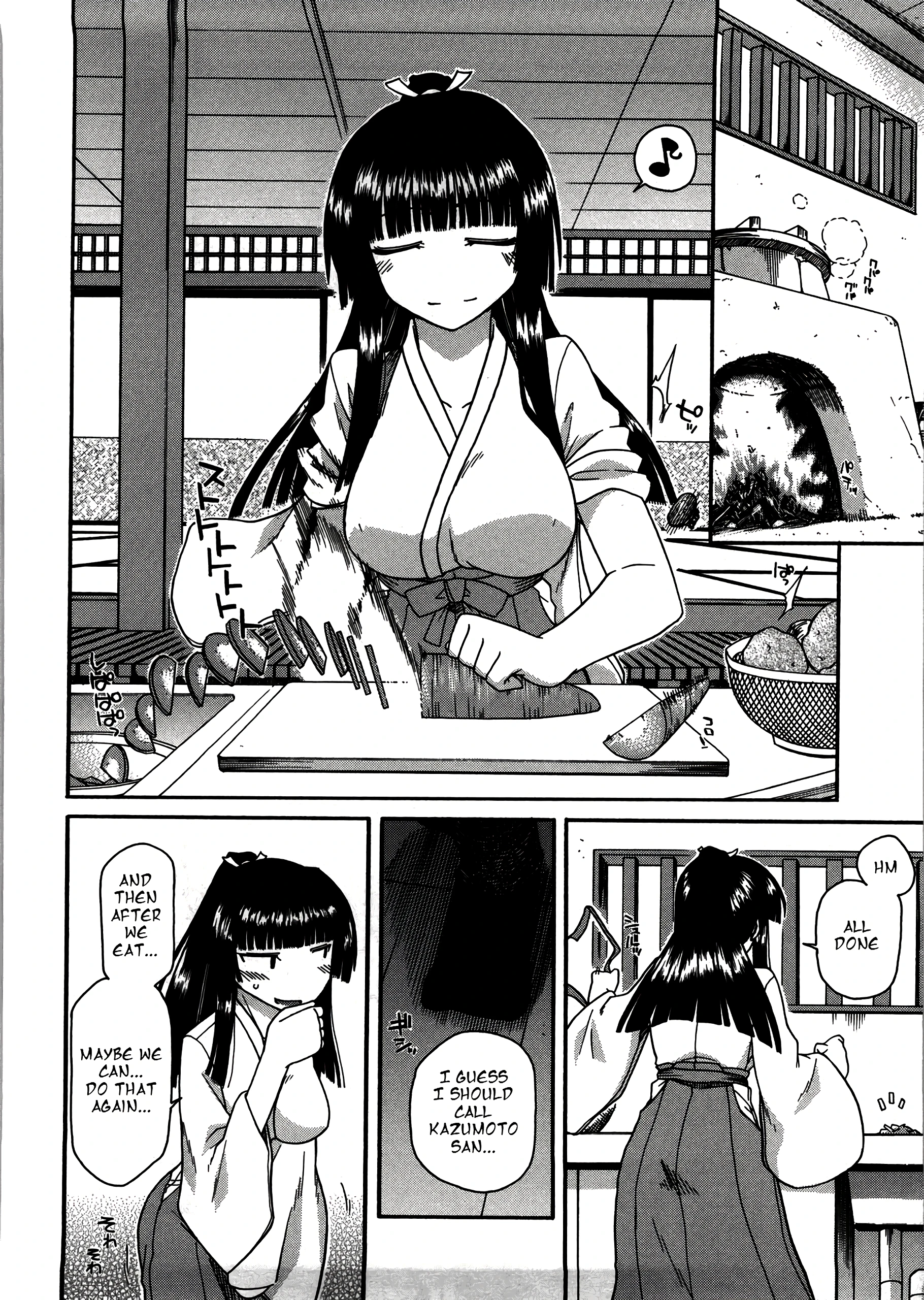 Chichi Miko! Inran Otome Zoushi 2 porn comic picture 6
