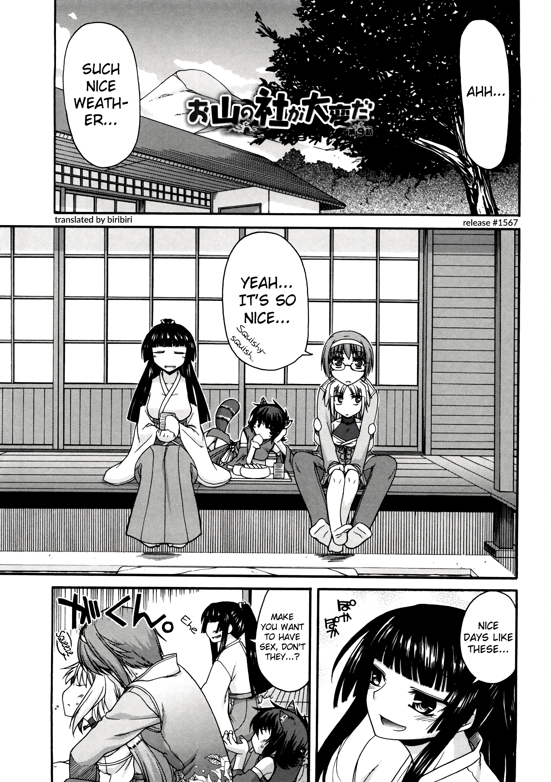 Chichi Miko! Inran Otome Zoushi 9 porn comic picture 1