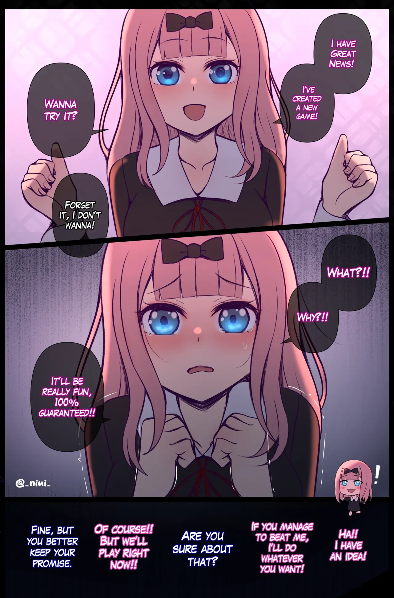 Chika's Punishment porn comic picture 1