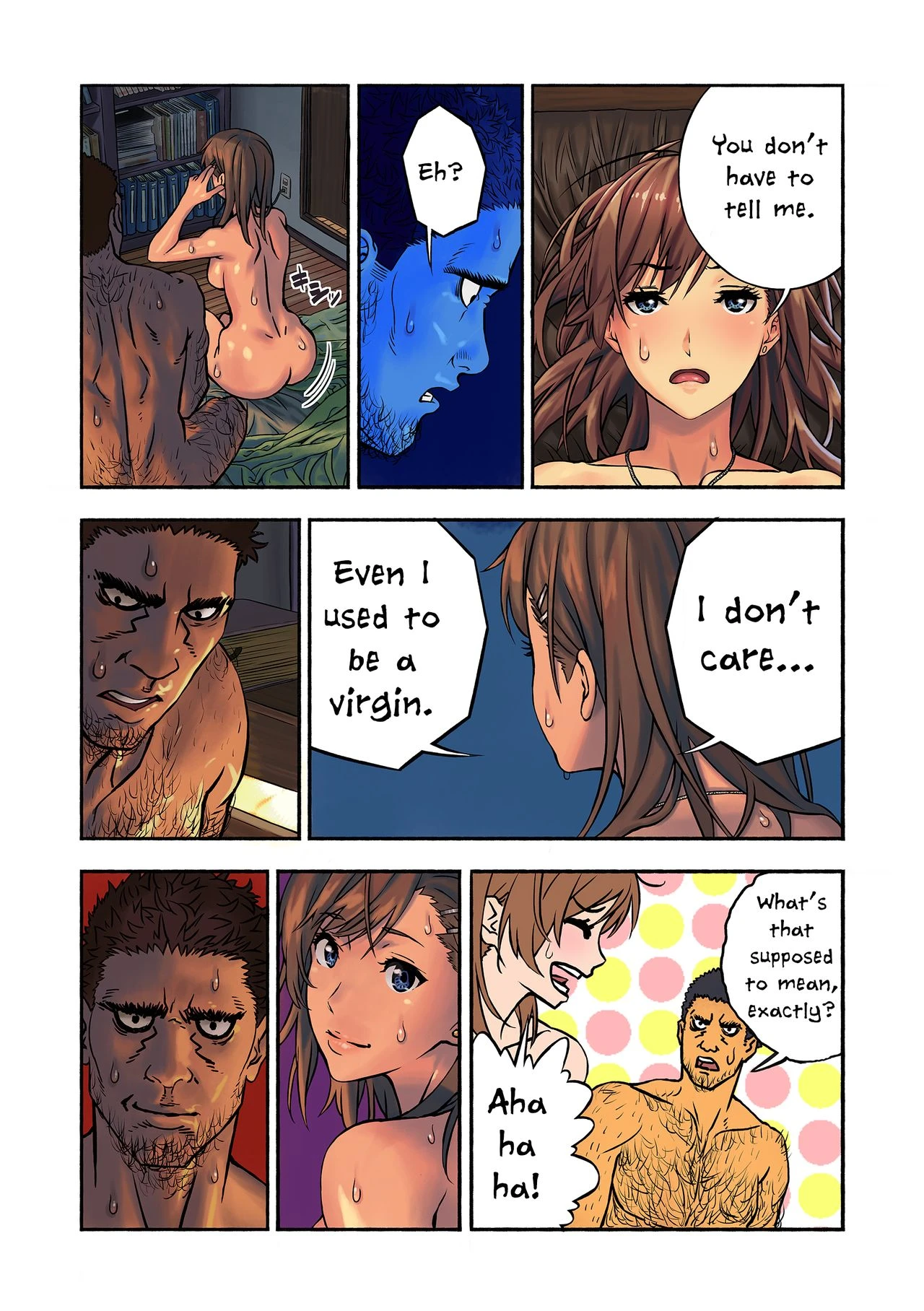 Chinatsu and Coach Teddy-Bear porn comic picture 35
