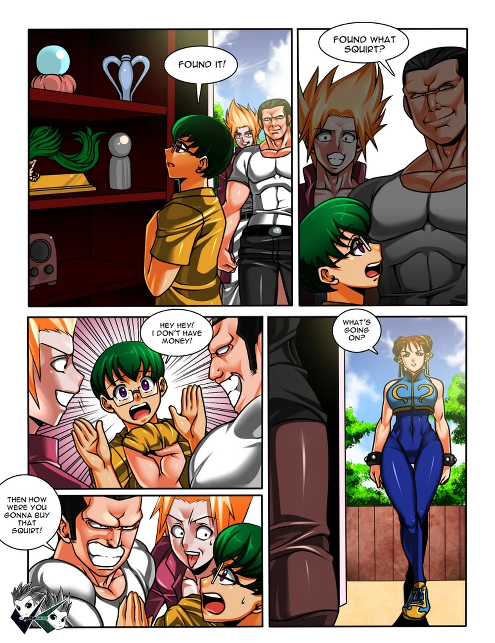 Chun-Li Body Swap porn comic picture 2