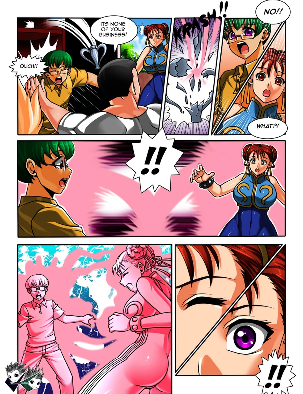 Chun-Li Body Swap porn comic picture 3