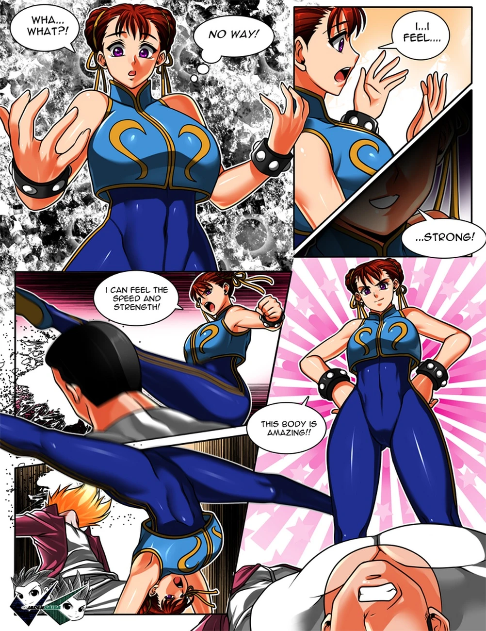 Chun-Li Body Swap porn comic picture 4