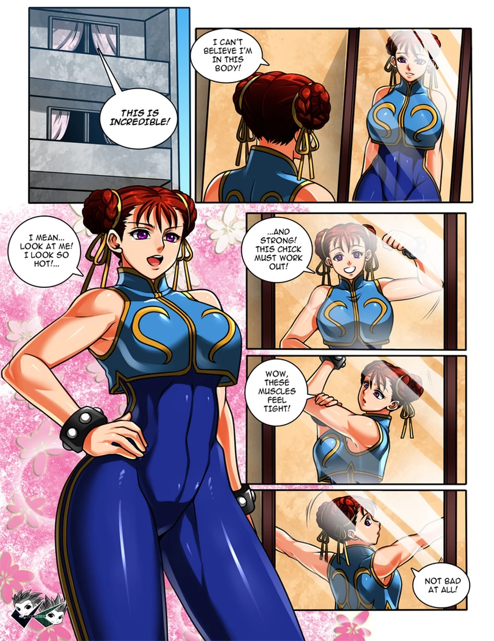 Chun-Li Body Swap porn comic picture 5