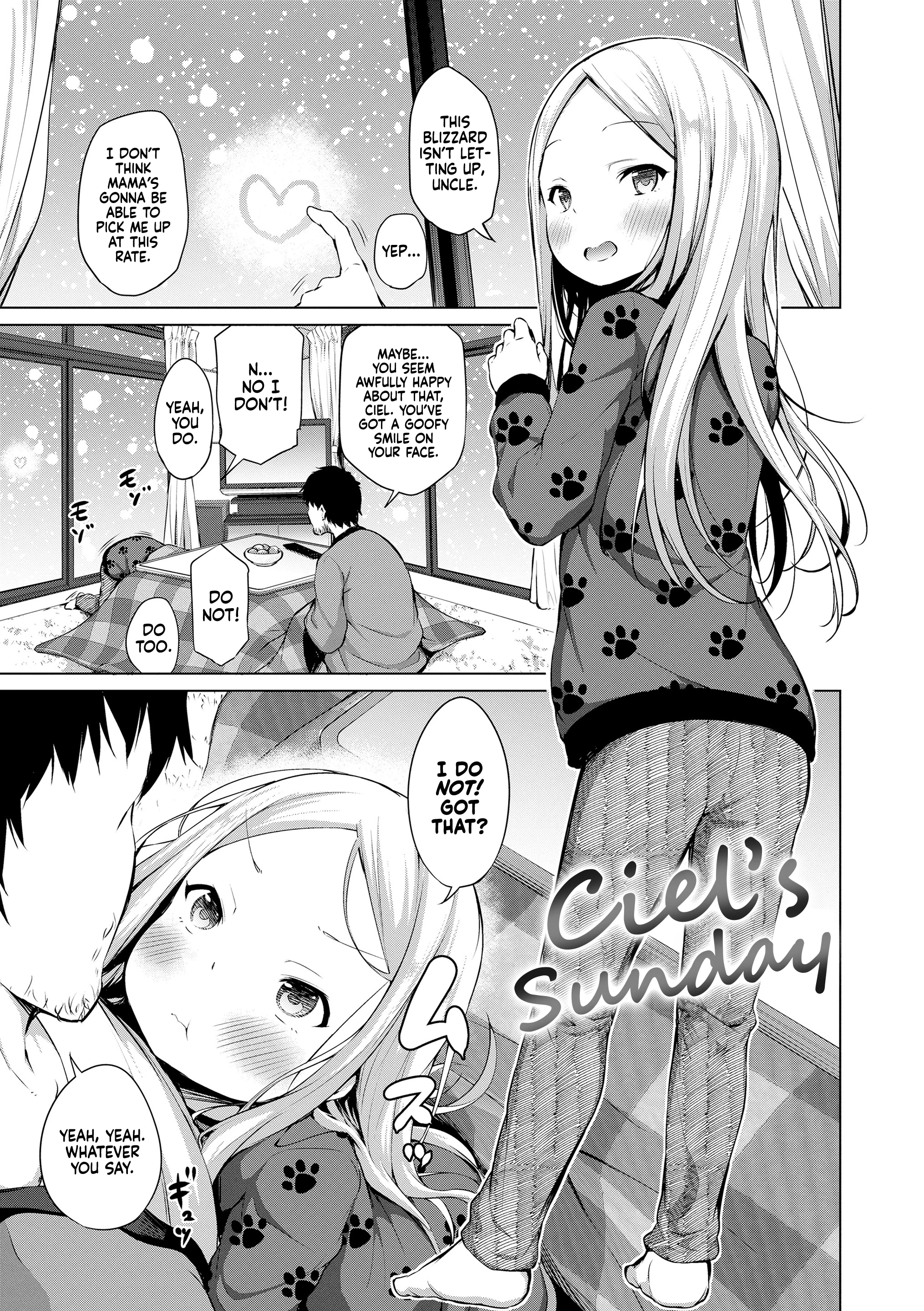 Ciel's Sunday porn comic picture 1