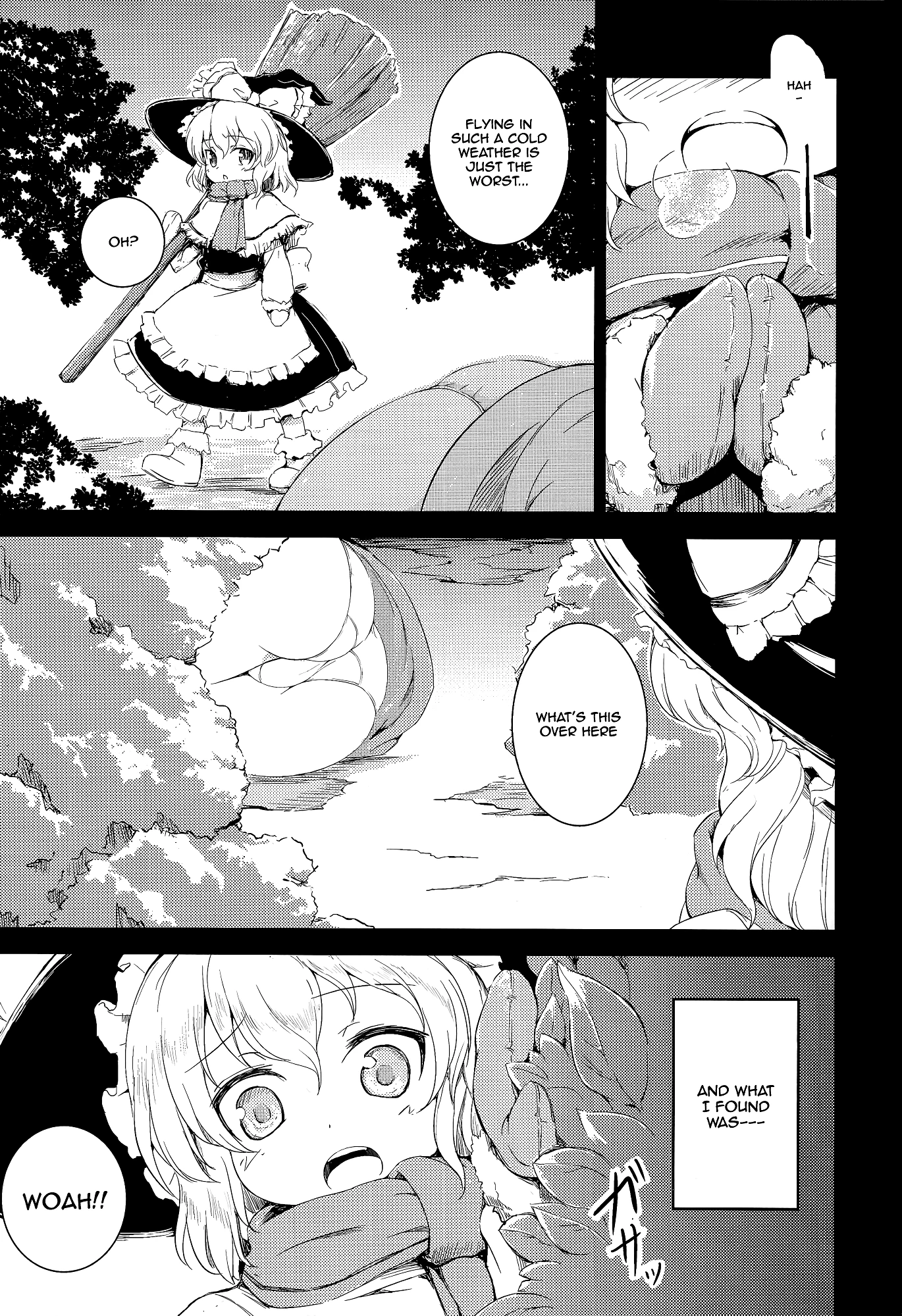 Cirno's Winter porn comic picture 2