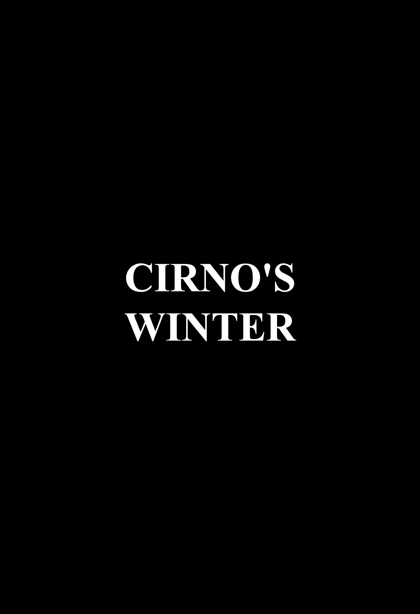 Cirno's Winter porn comic picture 4