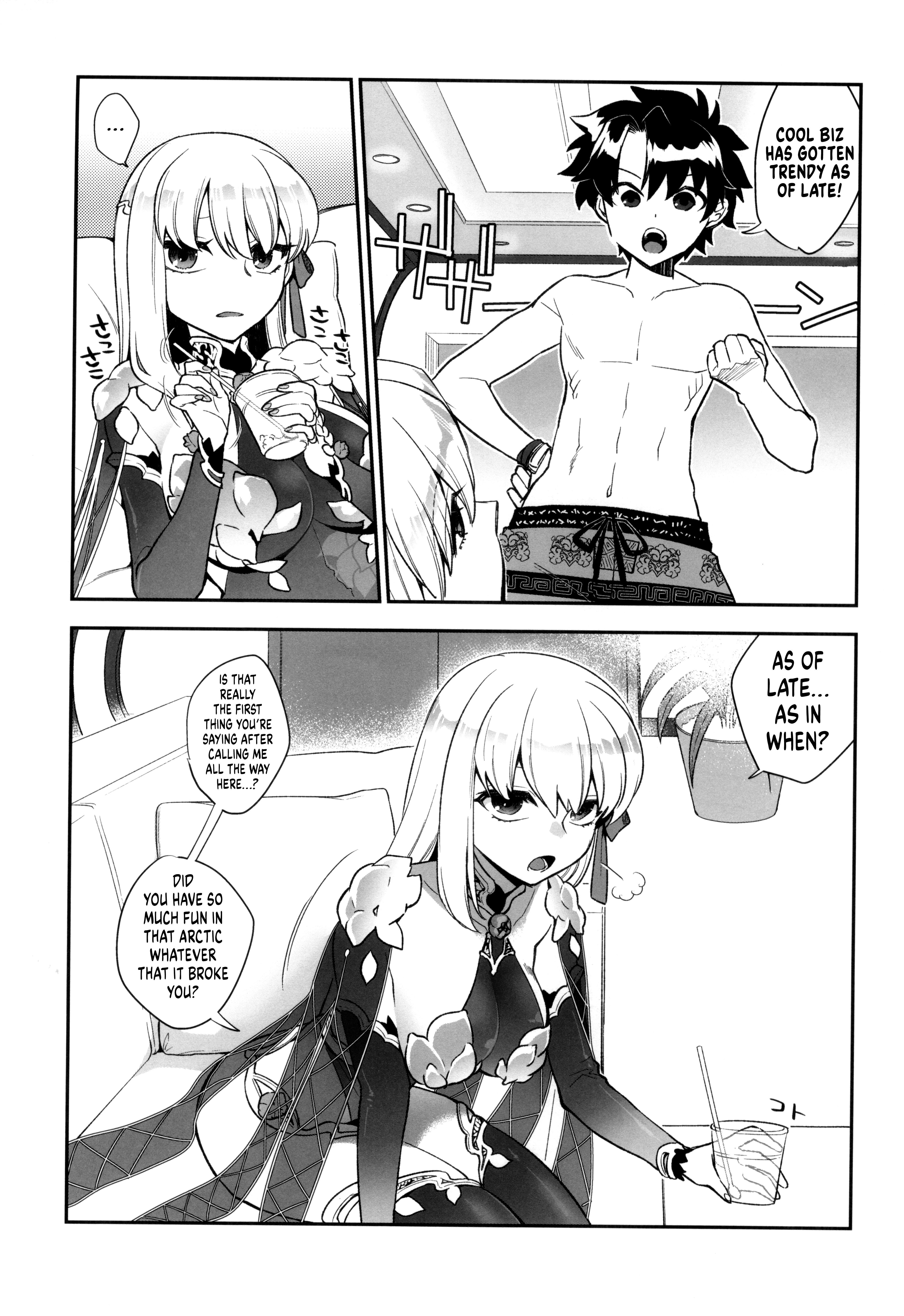 Clear and Breezy Cool Biz porn comic picture 5