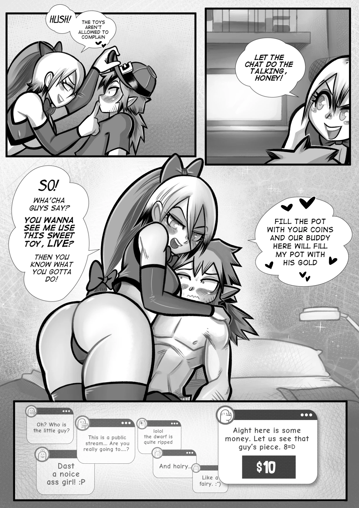 Clover Lovers porn comic picture 19