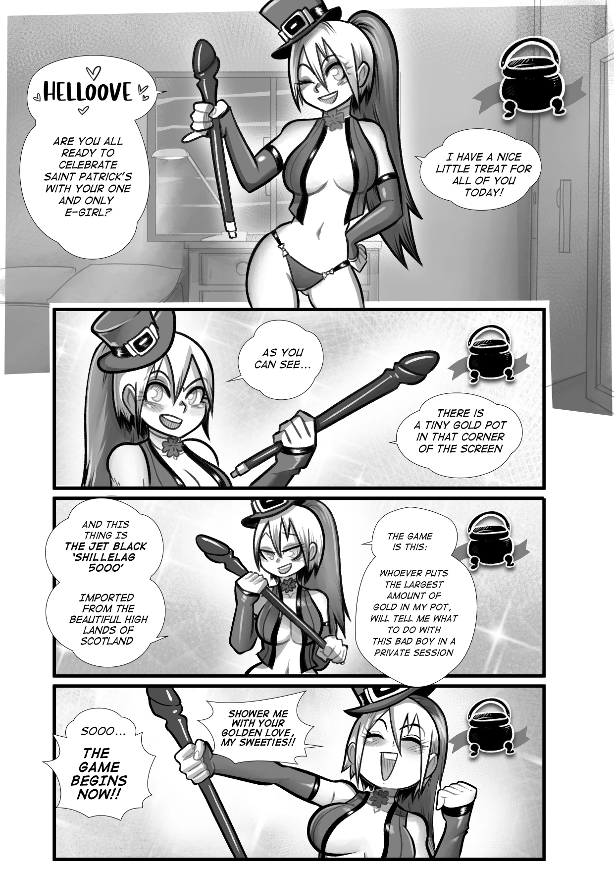 Clover Lovers porn comic picture 2