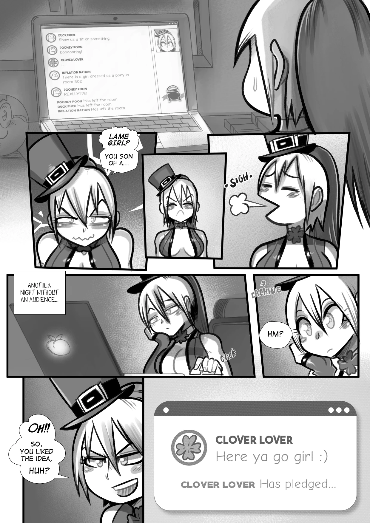 Clover Lovers porn comic picture 3