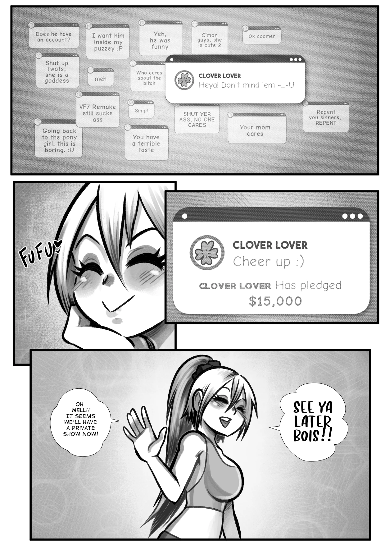 Clover Lovers porn comic picture 35