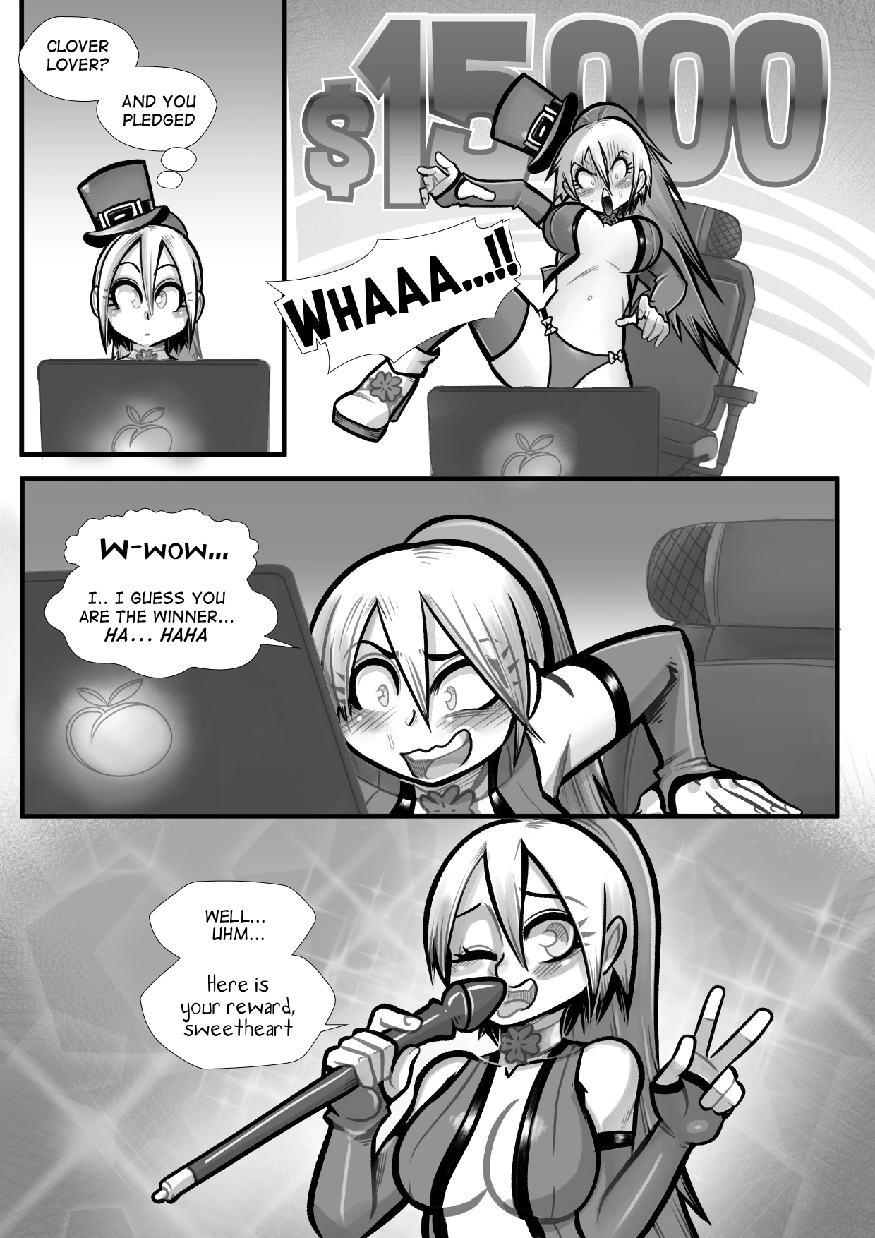 Clover Lovers porn comic picture 4