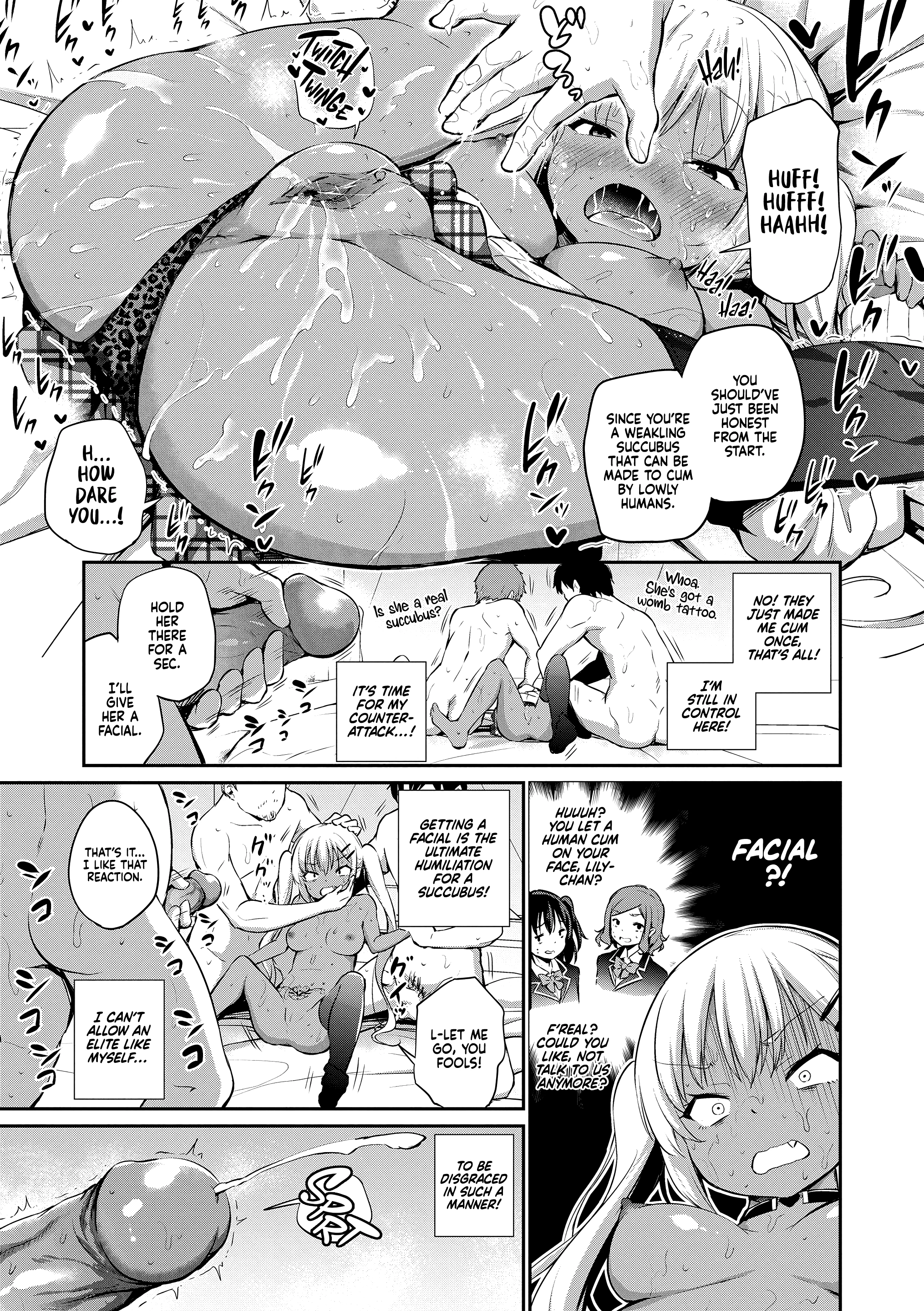 Clumsy Succubus Lily-chan's Catastrophe porn comic picture 11