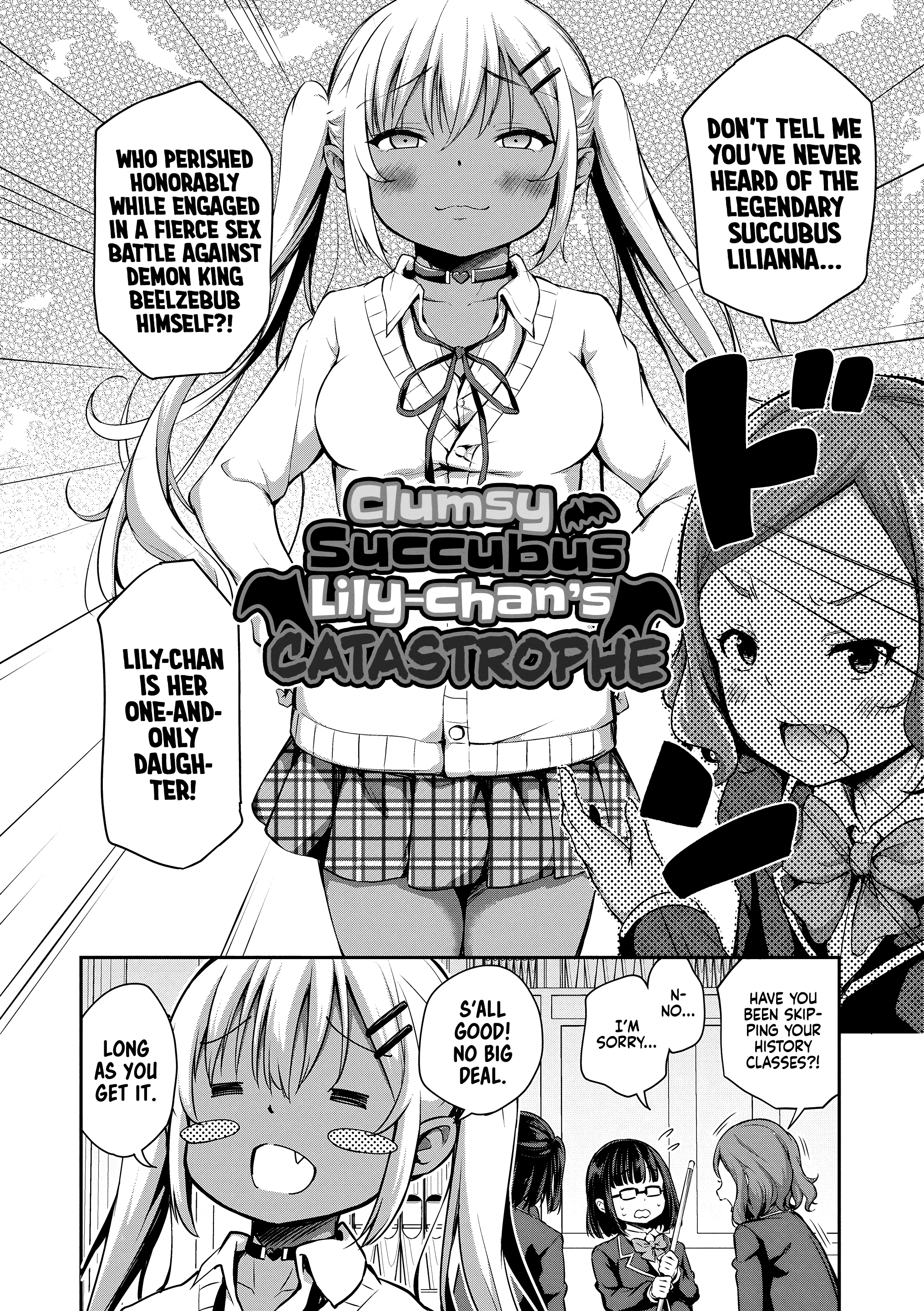 Clumsy Succubus Lily-chan's Catastrophe porn comic picture 2