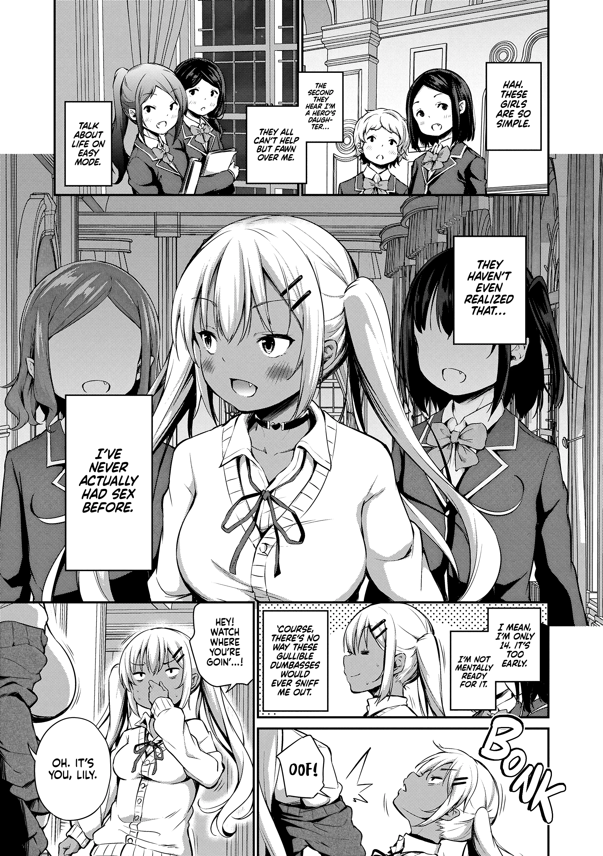 Clumsy Succubus Lily-chan's Catastrophe porn comic picture 3