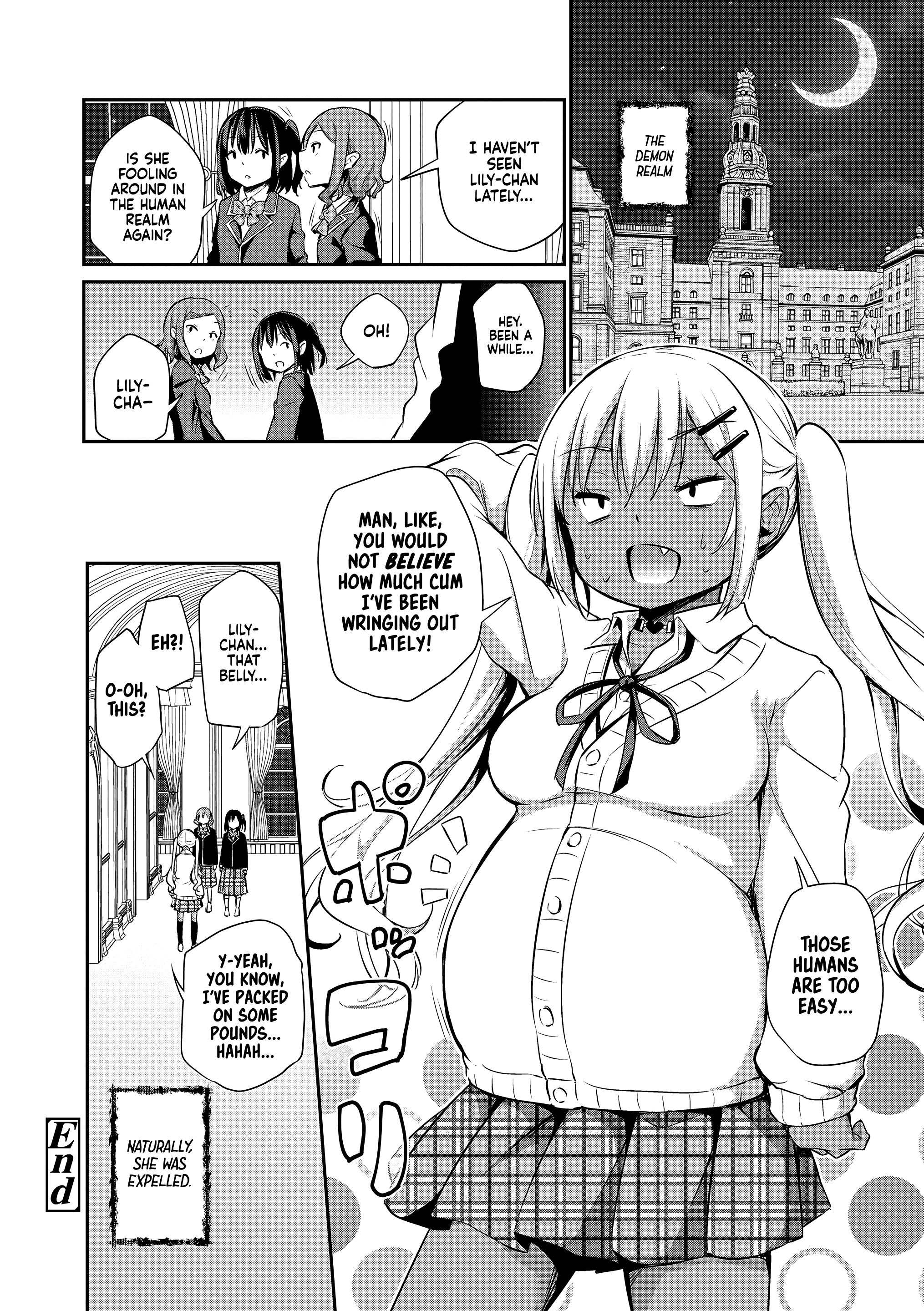 Clumsy Succubus Lily-chan's Catastrophe porn comic picture 34