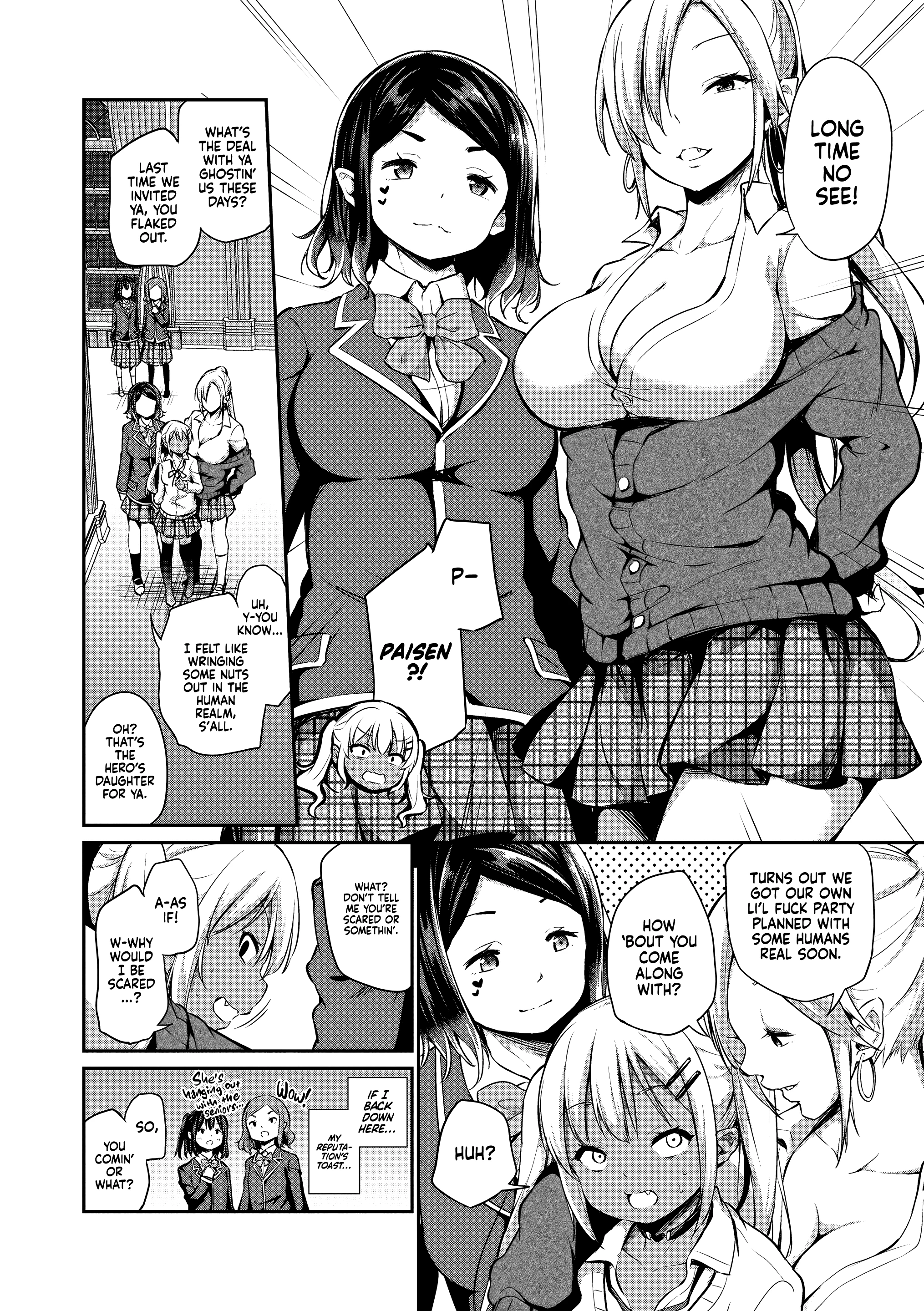 Clumsy Succubus Lily-chan's Catastrophe porn comic picture 4