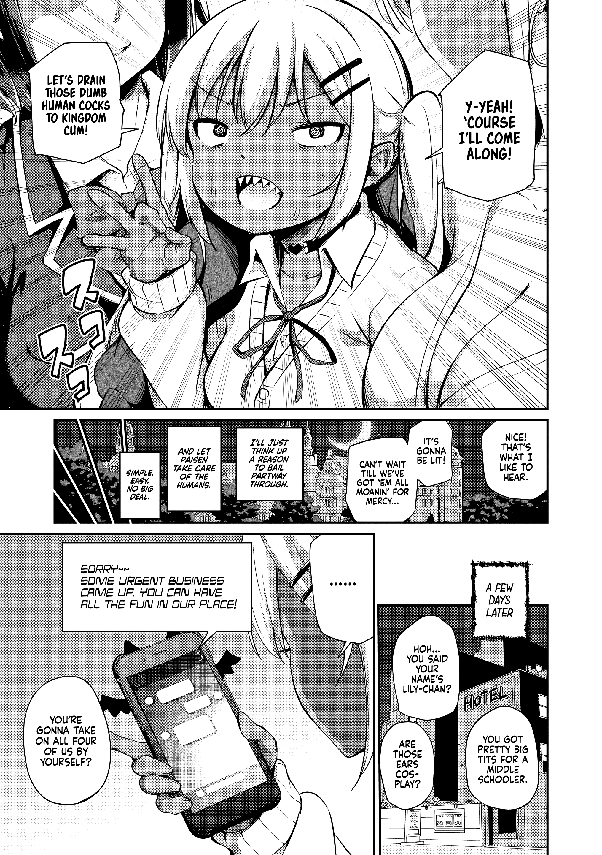 Clumsy Succubus Lily-chan's Catastrophe porn comic picture 5