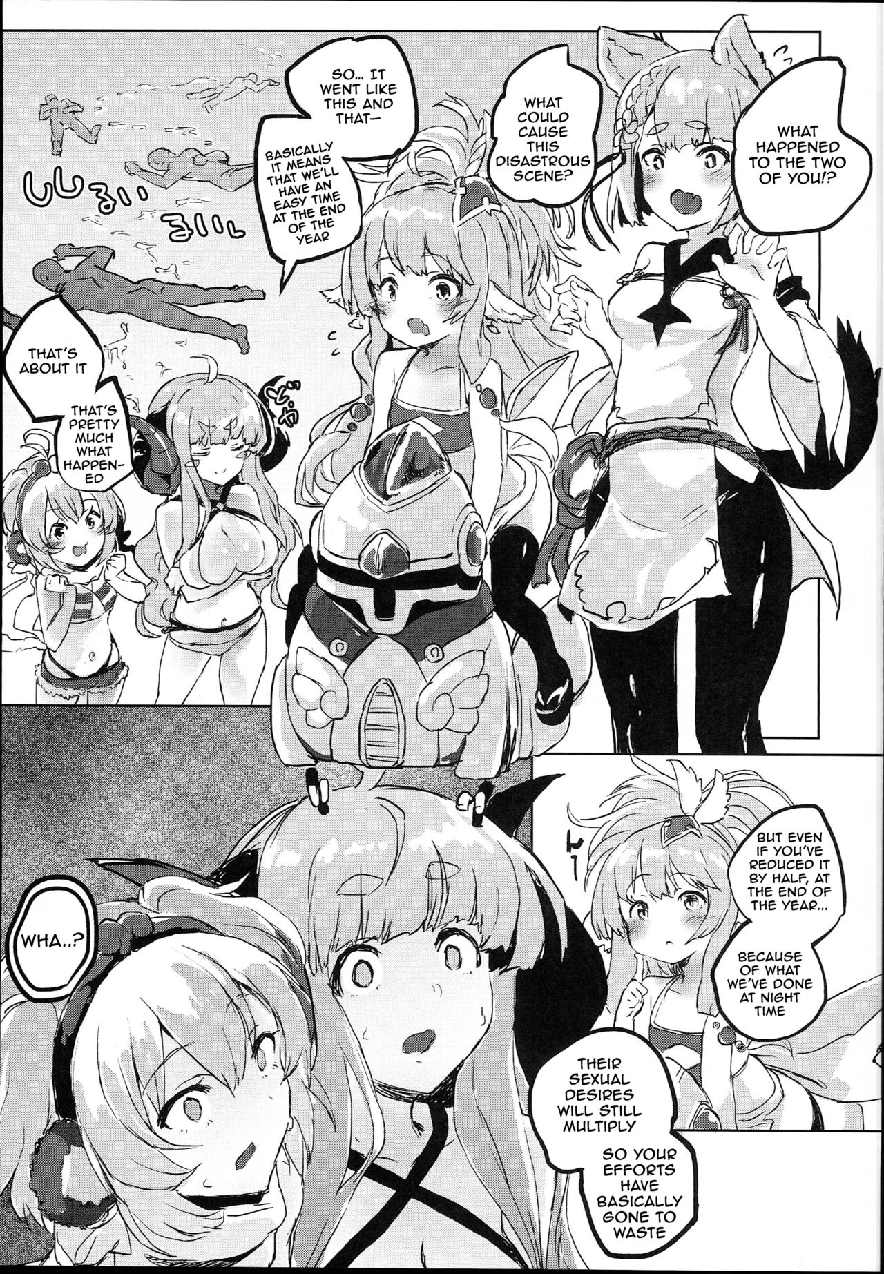 COMBITCH Bonnou Taisan Pakopako Daisakusen!! porn comic picture 20