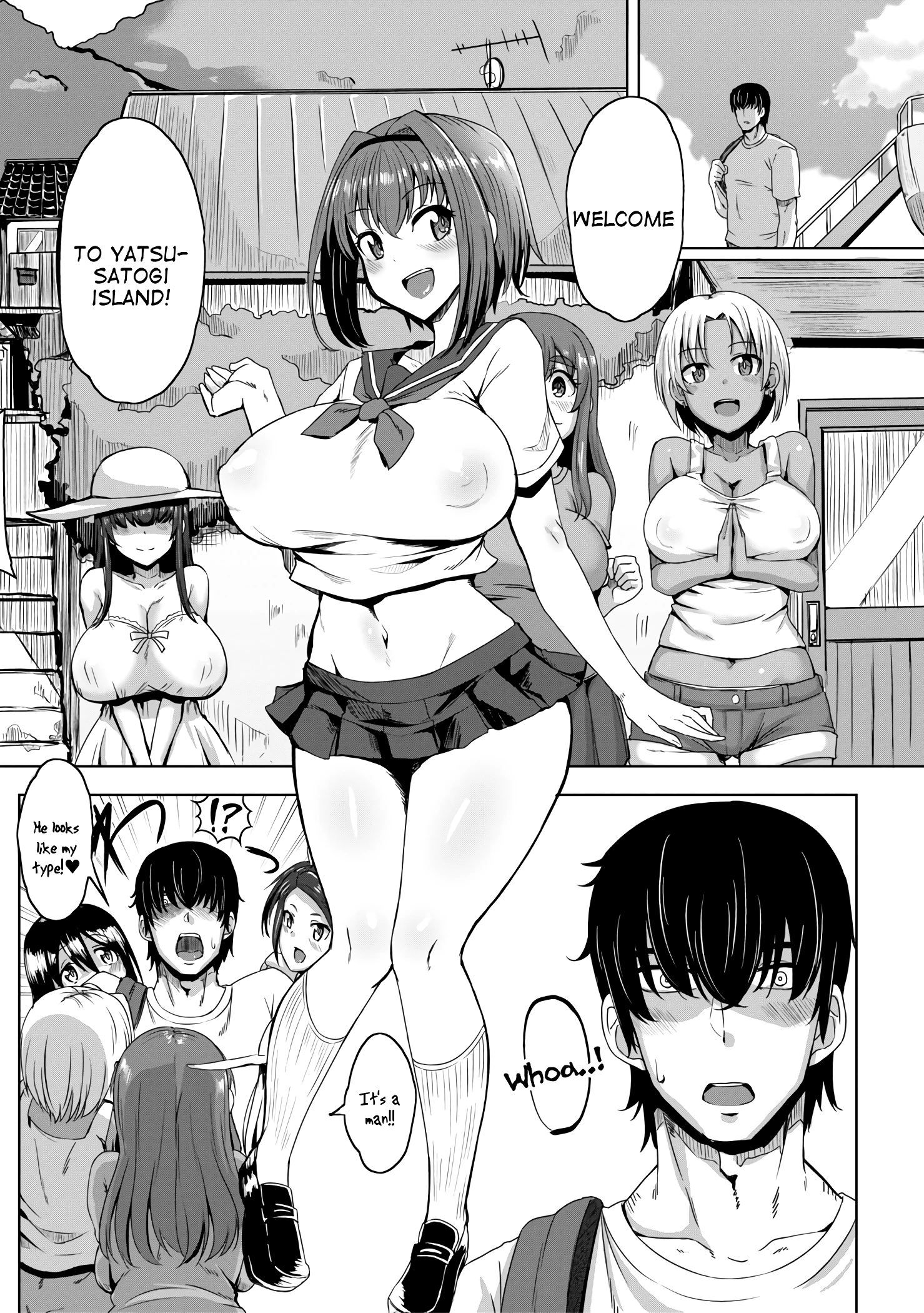Come On!! To Yatsusatogi Island! 1 porn comic picture 2
