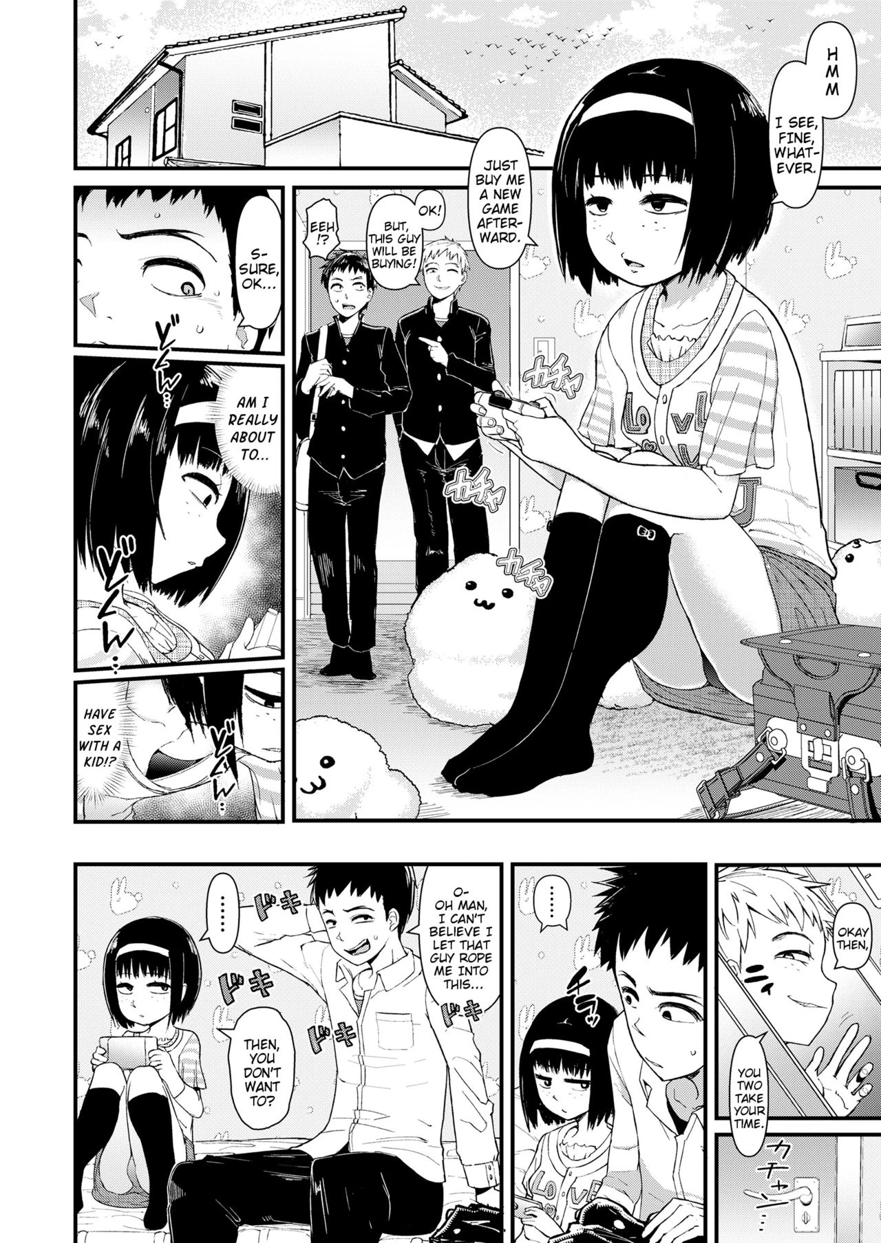 Cool na Anoko no Shohouyaku | A Cool Little-Girl's Prescription-Drugs porn comic picture 4