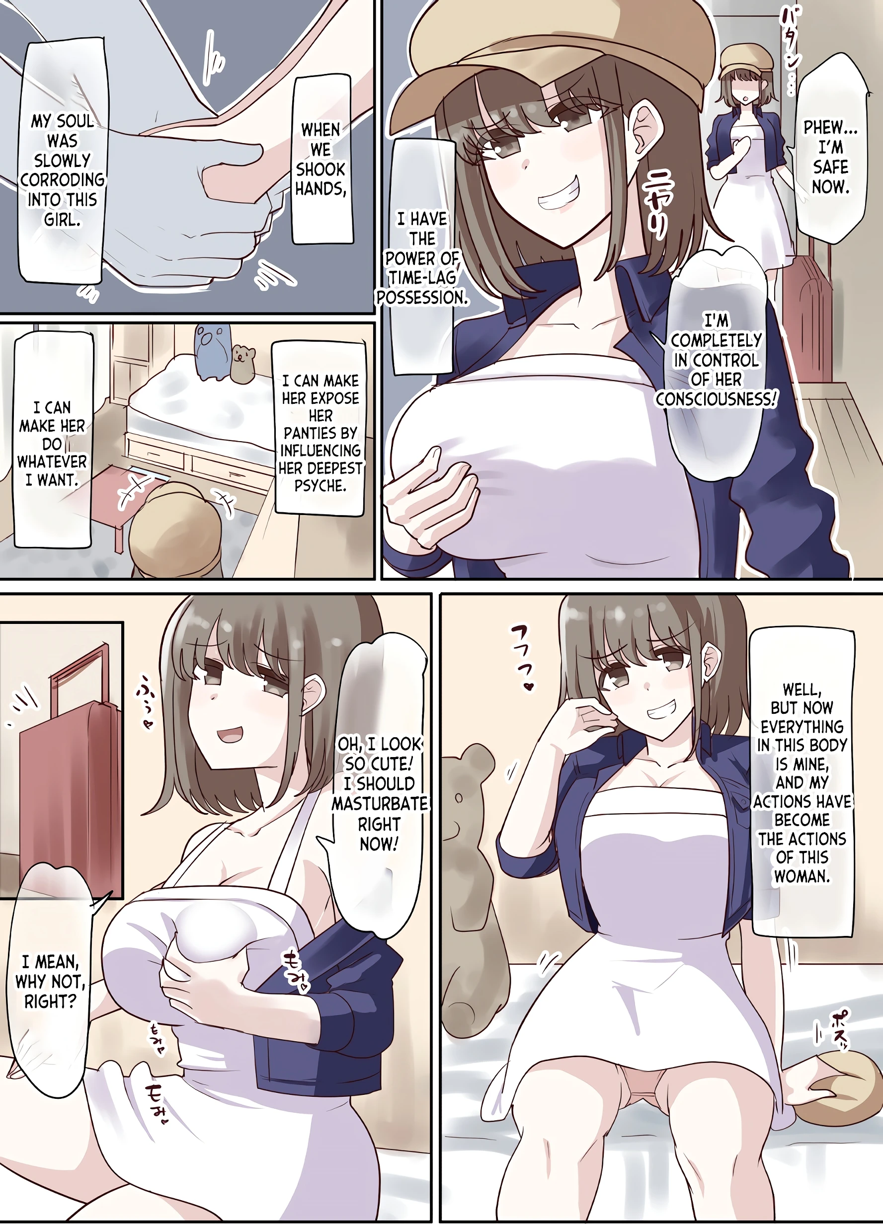 Cosplayer Possession porn comic picture 3