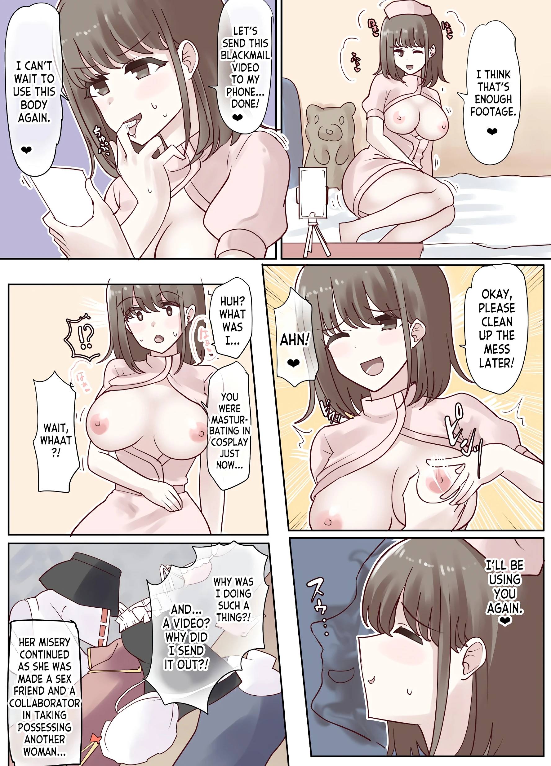 Cosplayer Possession porn comic picture 6