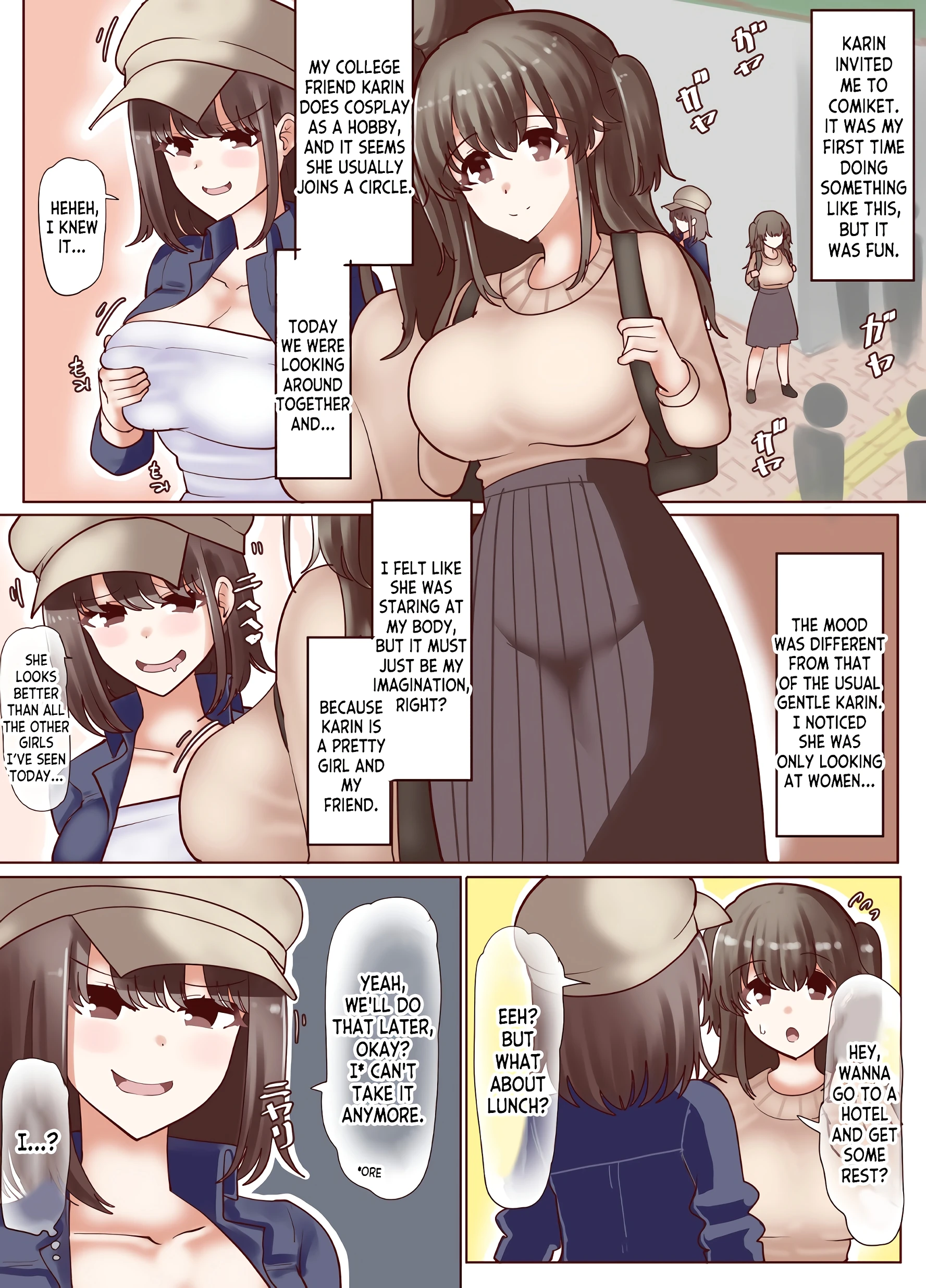 Cosplayer Possession porn comic picture 8