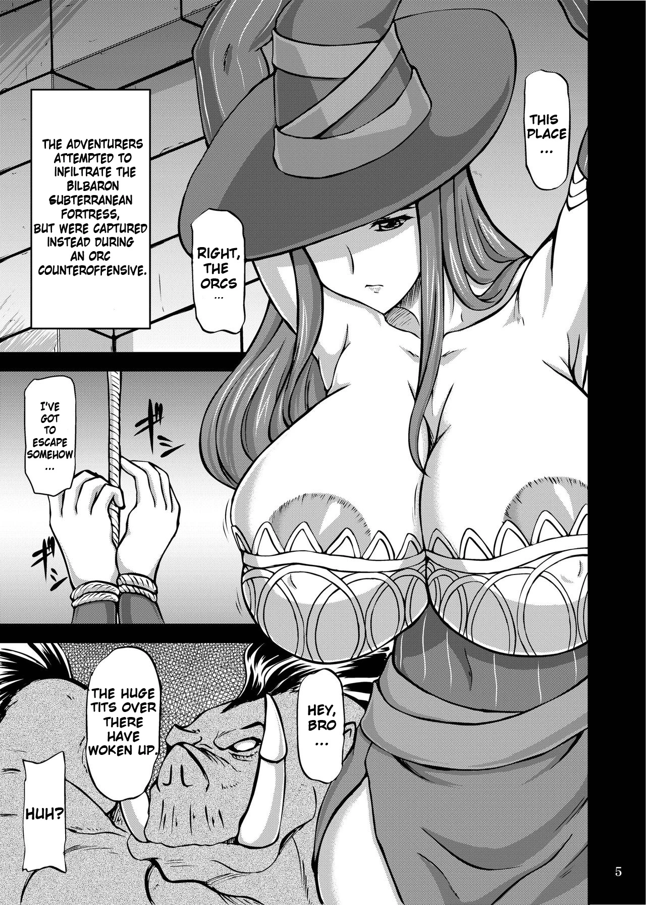 Counterattacking Orcs porn comic picture 2