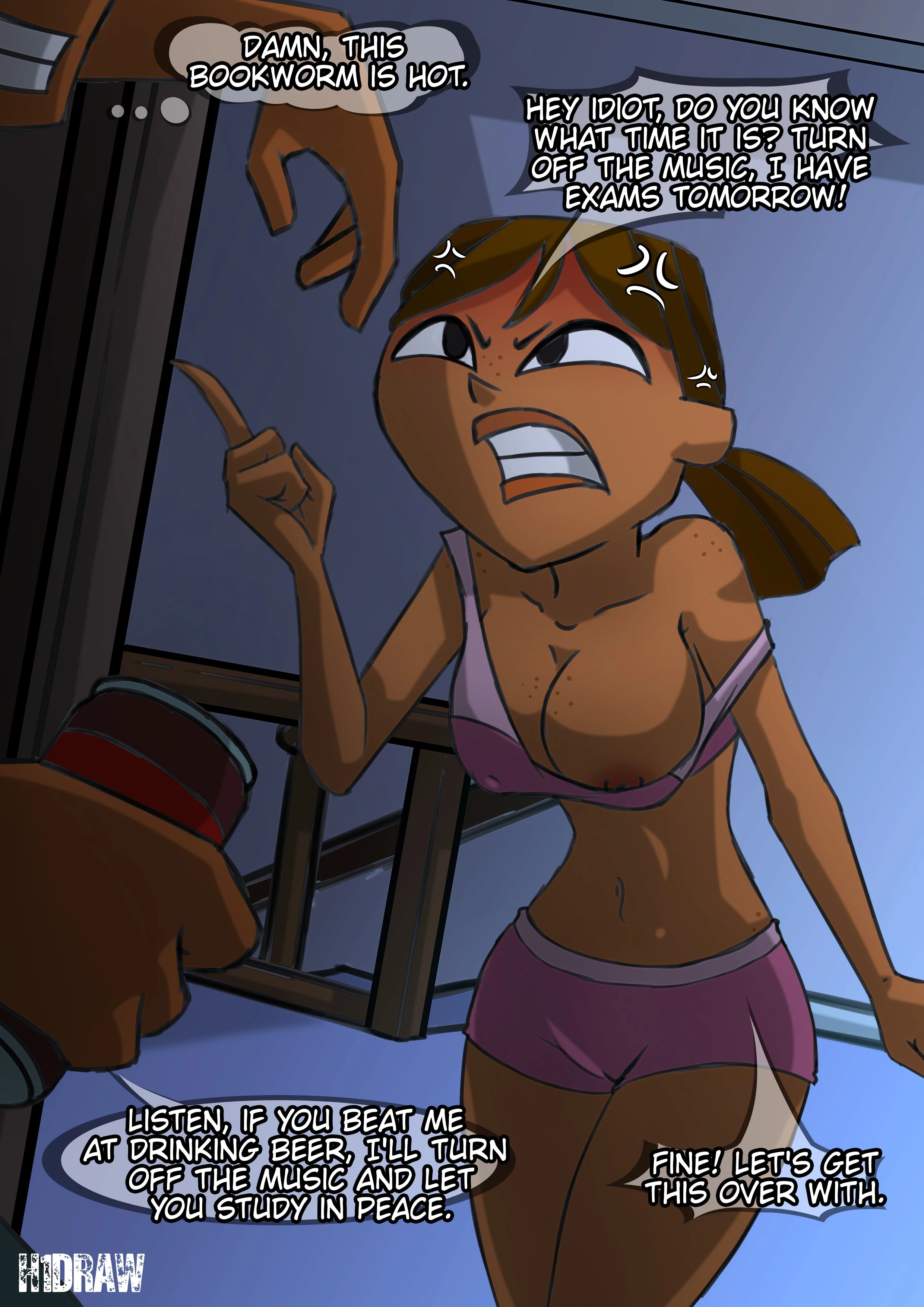 Courtney Comic Combo porn comic picture 5