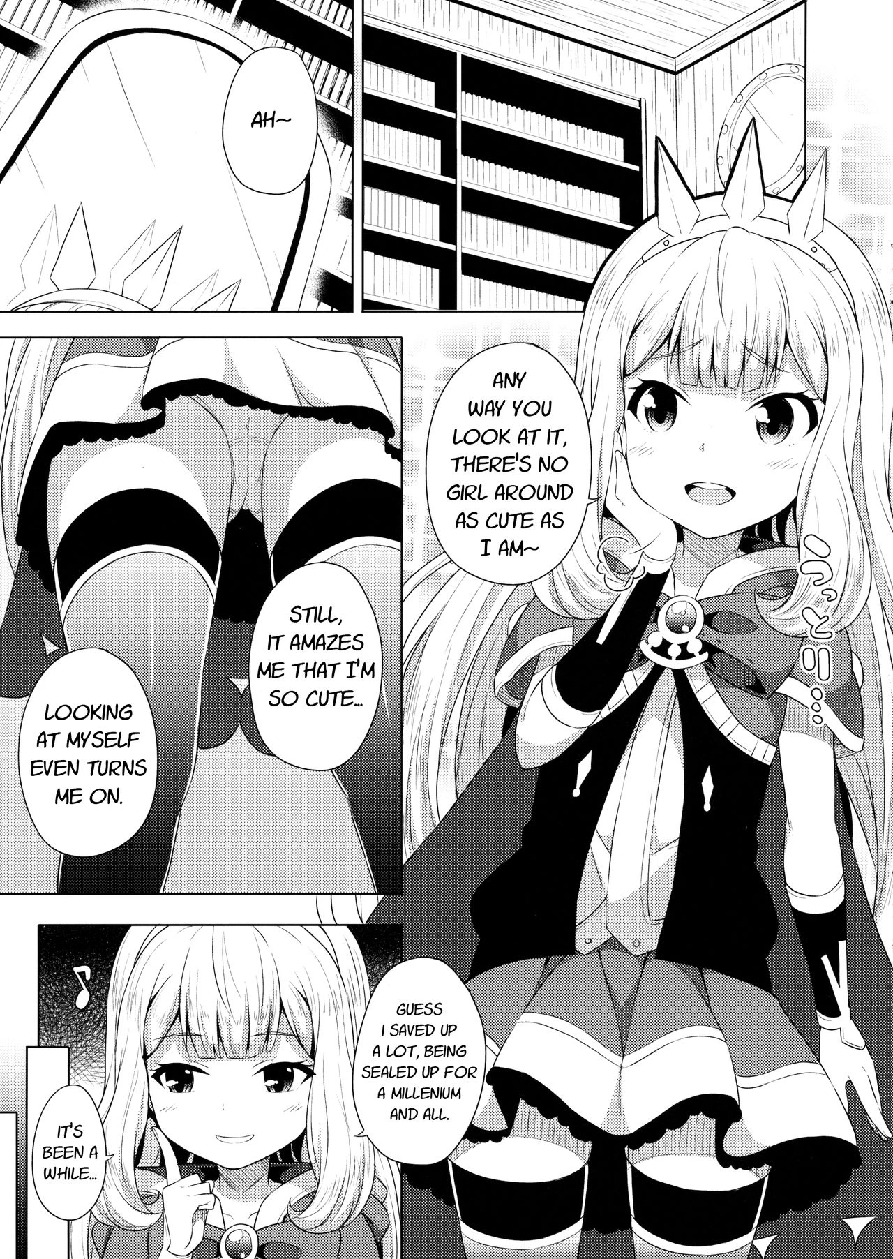 Crawl! Cagliostro-chan porn comic picture 2