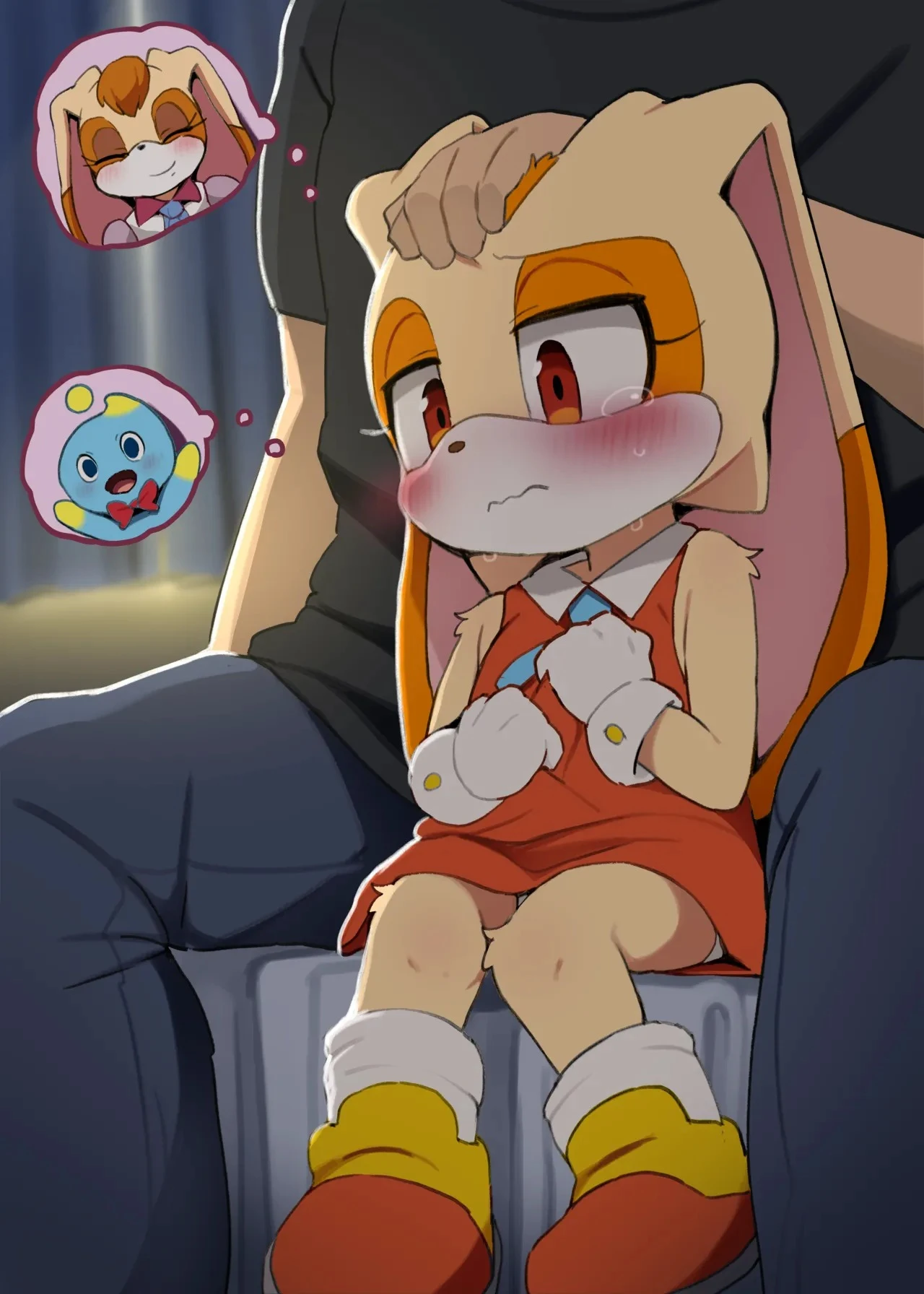 Cream Rabbit Soup w/ a side of Egg (Man) porn comic picture 1