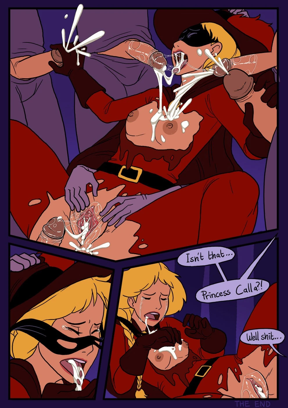 Creaming The Avenger porn comic picture 4