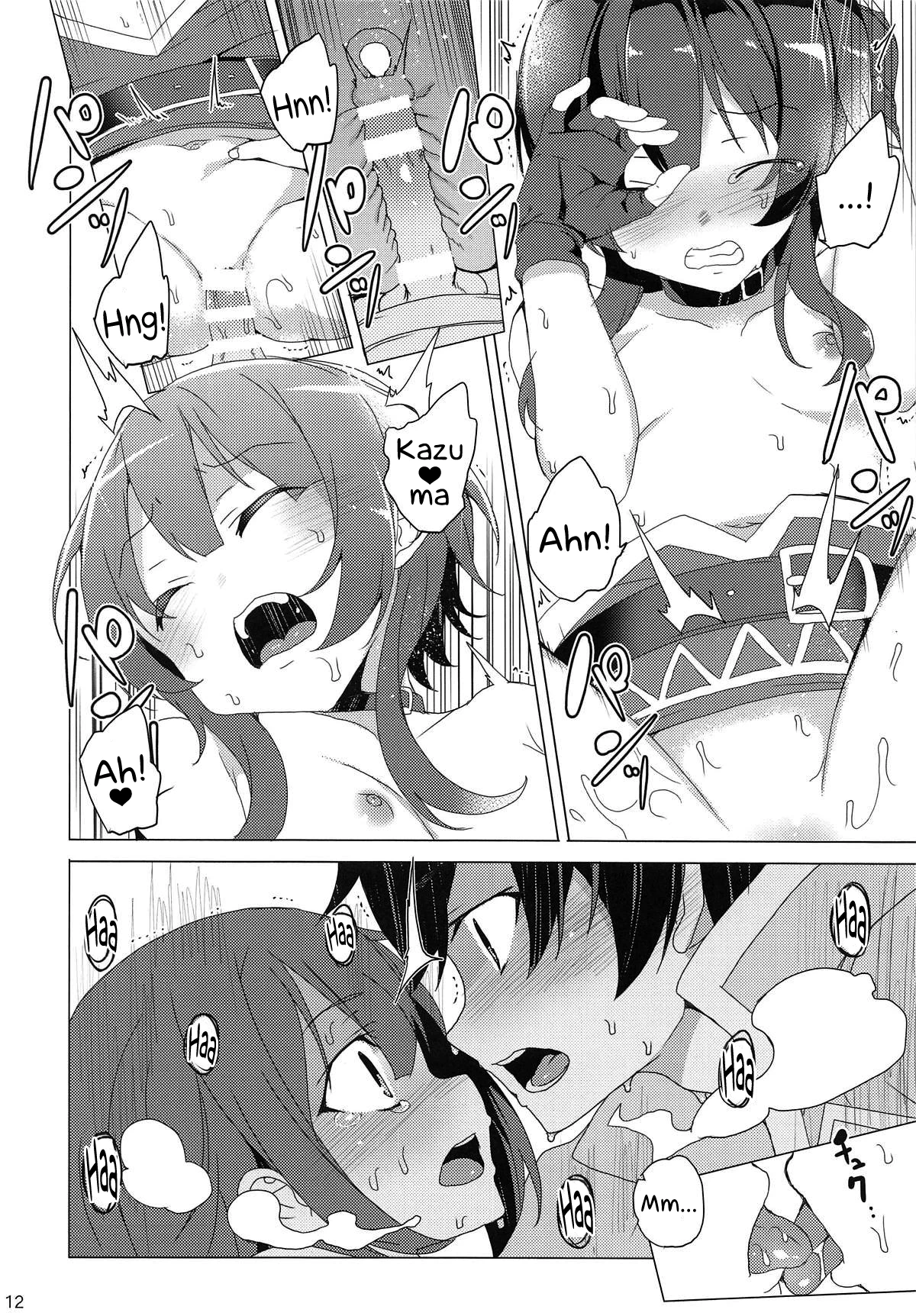 Crotch Tattoo Megumin! porn comic picture 9