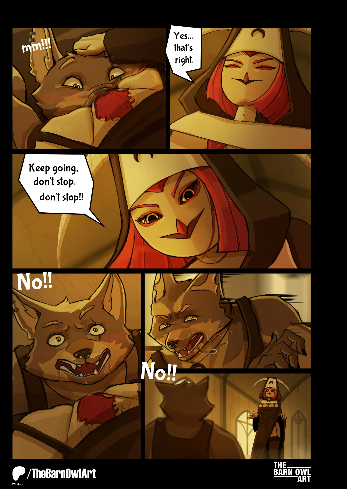 Cult Of The Dark Moon: Chapter Zero - First Met (Uncannon) {Ongiong} porn comic picture 4