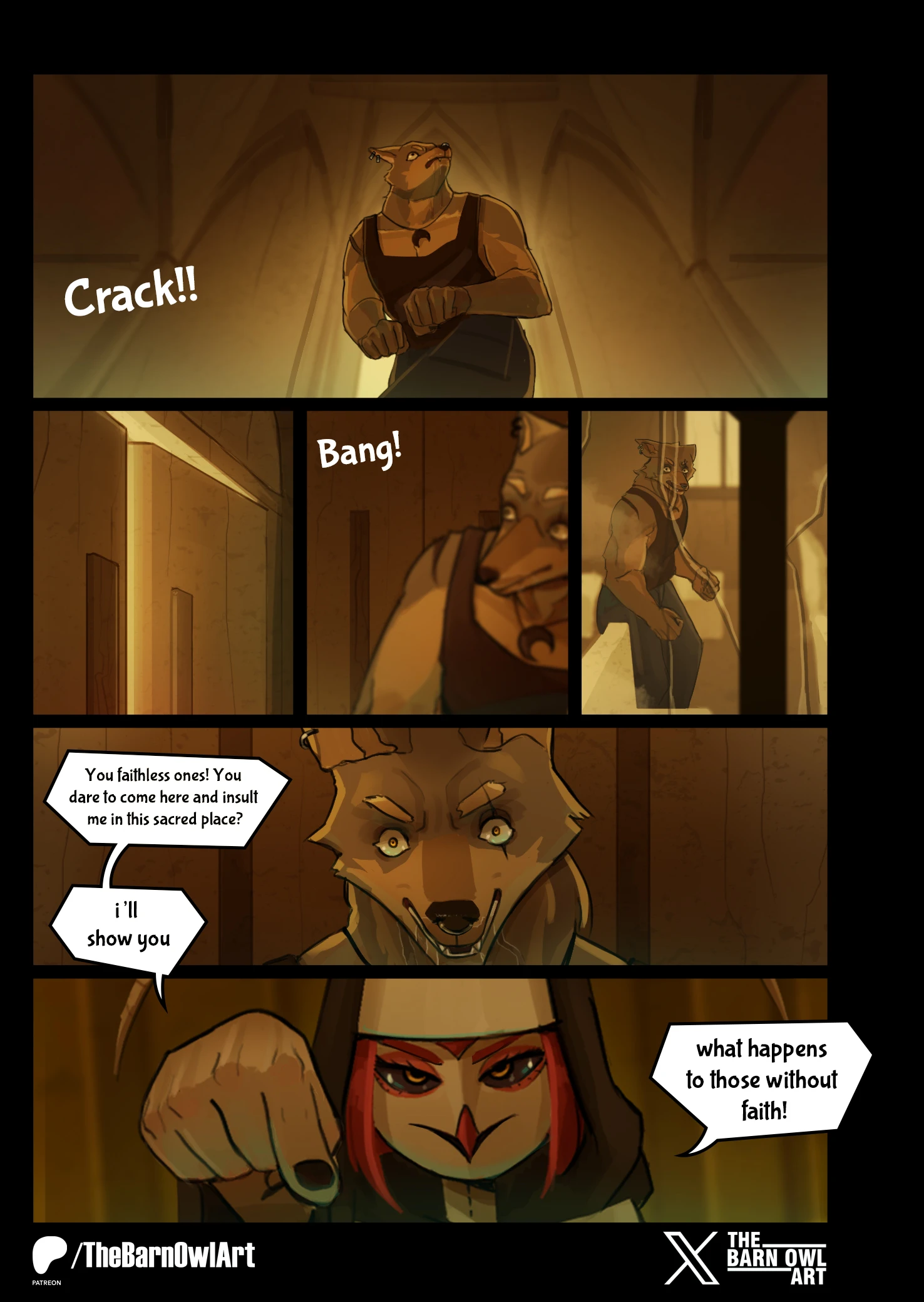 Cult Of The Dark Moon: Chapter Zero - First Met (Uncannon) {Ongiong} porn comic picture 6