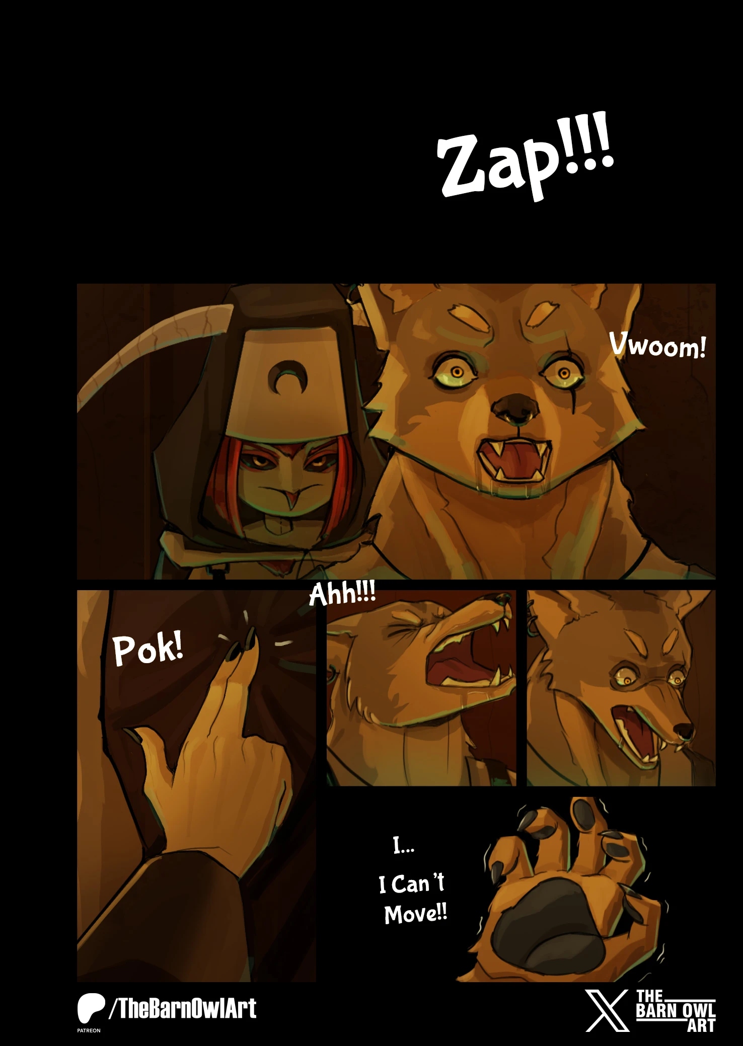 Cult Of The Dark Moon: Chapter Zero - First Met (Uncannon) {Ongiong} porn comic picture 7