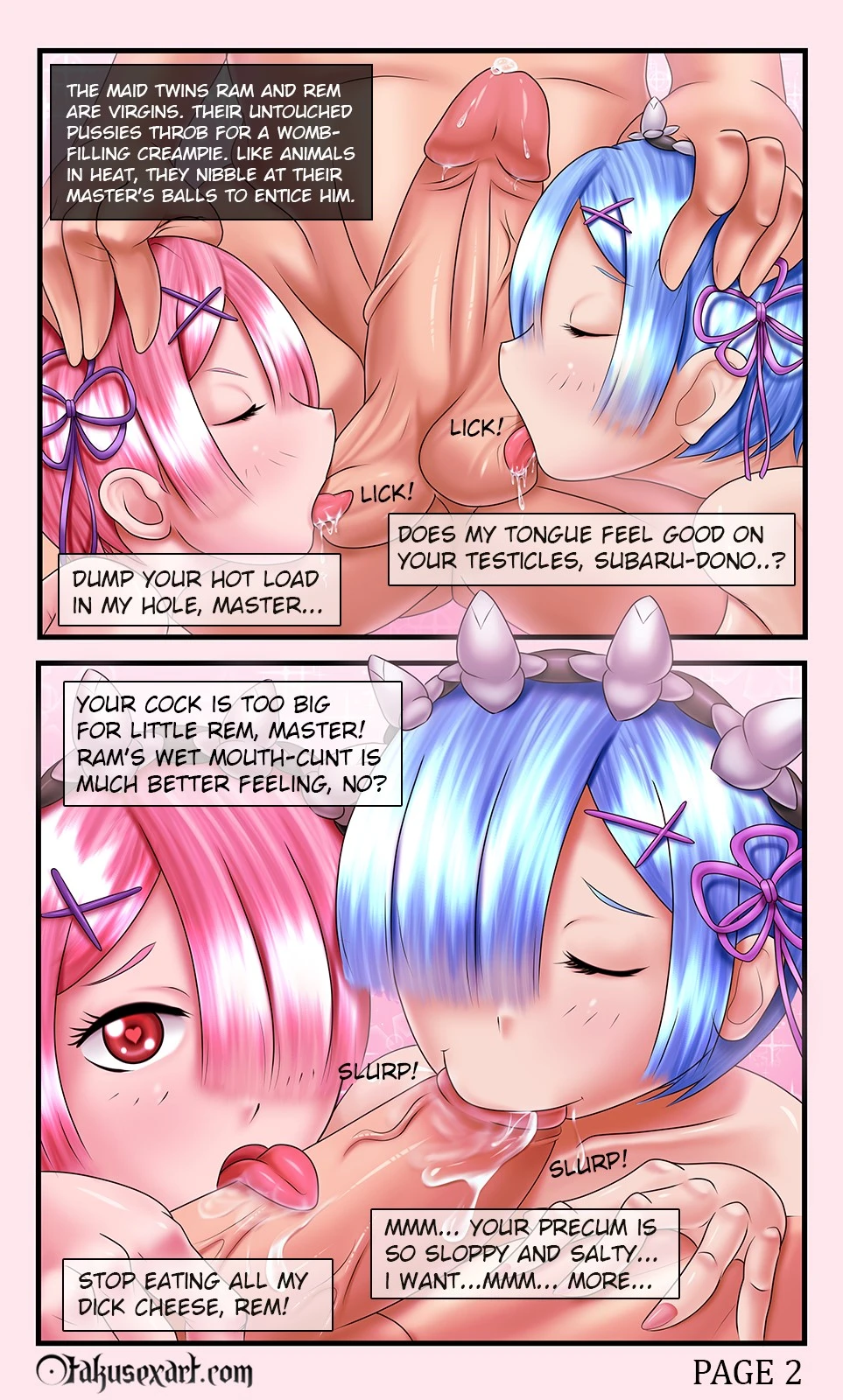 Cumslut Maids porn comic picture 2