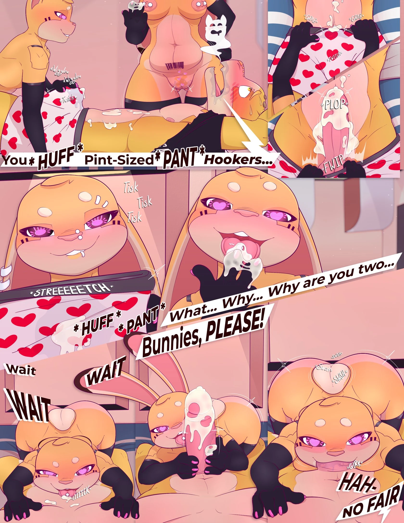CyberBun 3: 3's Company porn comic picture 14