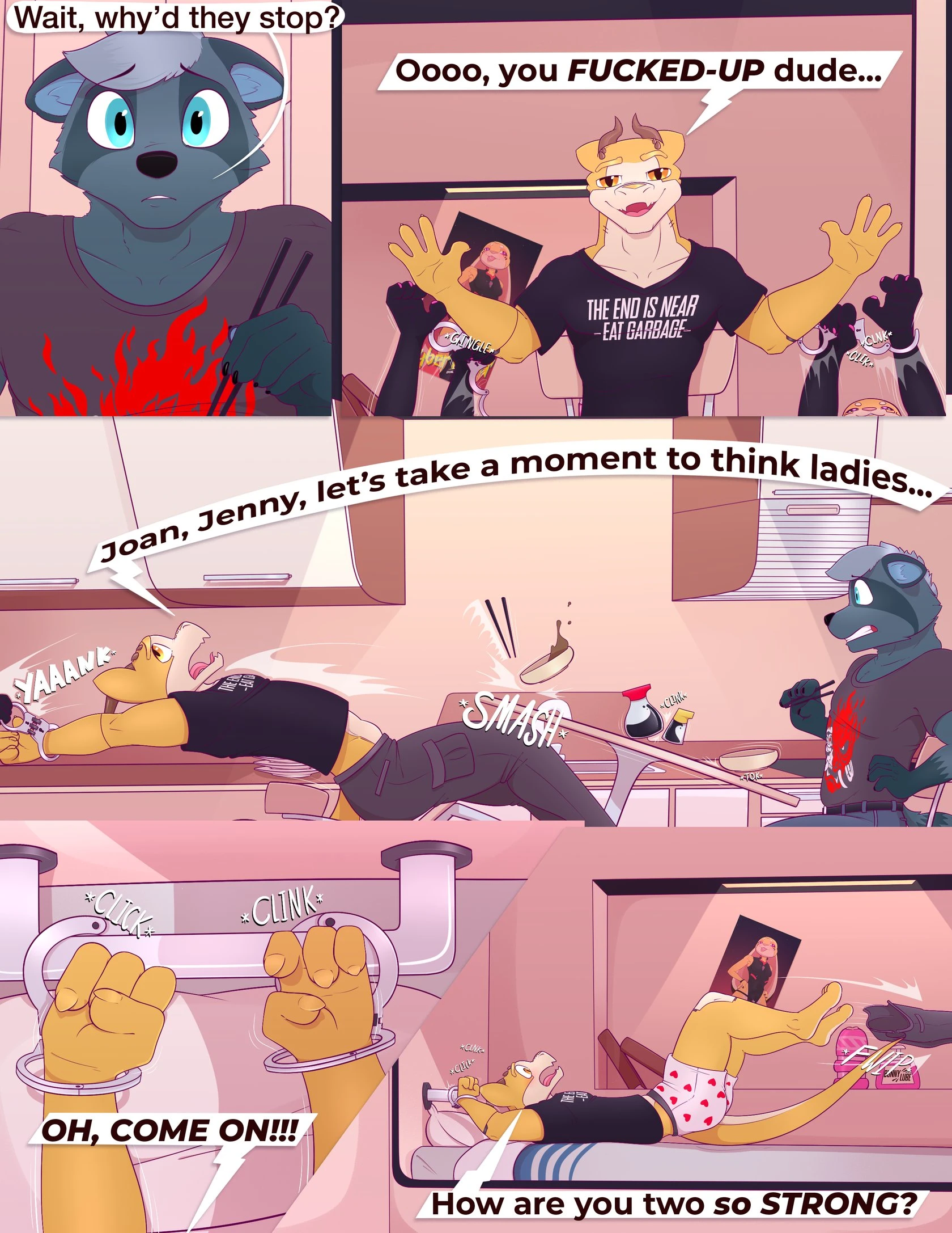 CyberBun 3: 3's Company porn comic picture 4