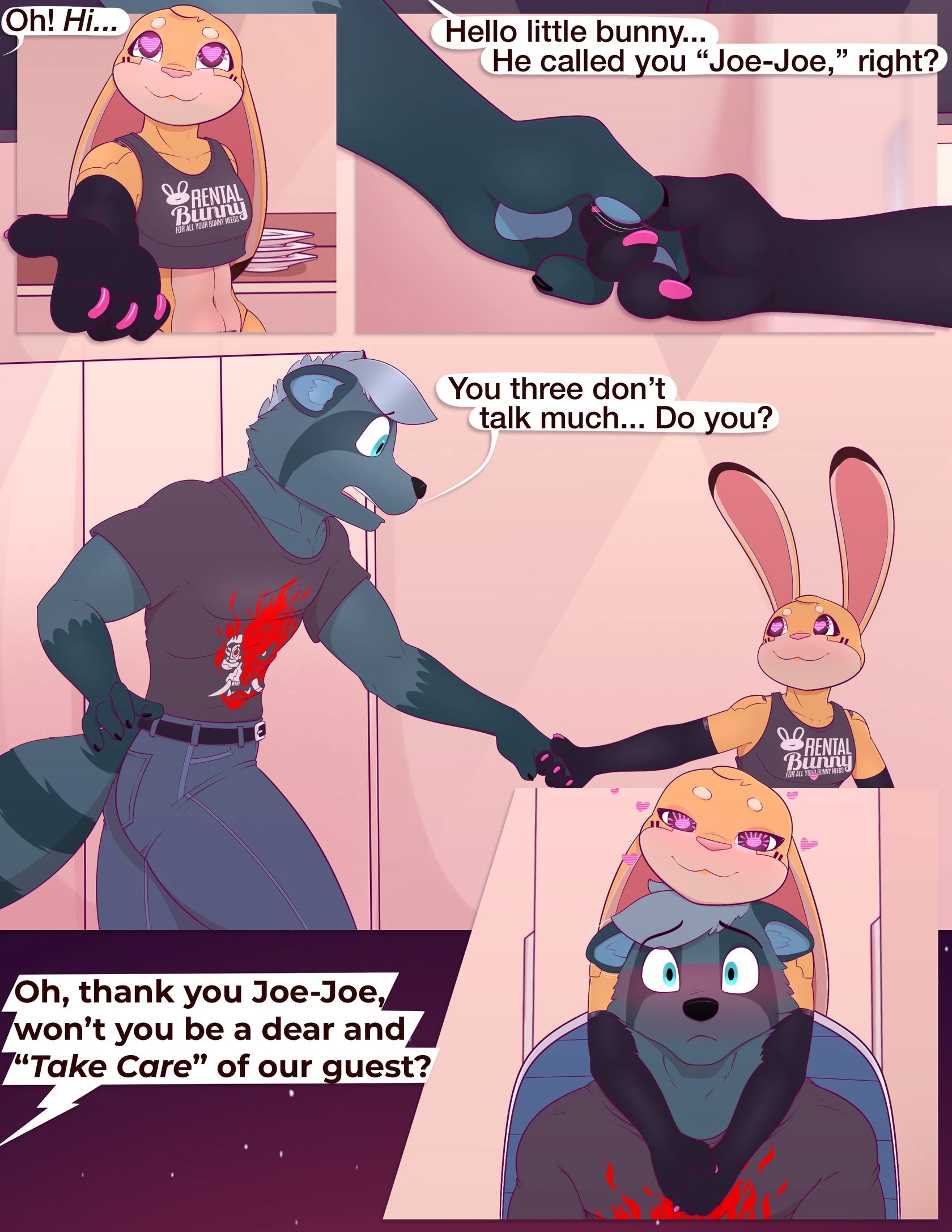 CyberBun 3: 3's Company porn comic picture 6