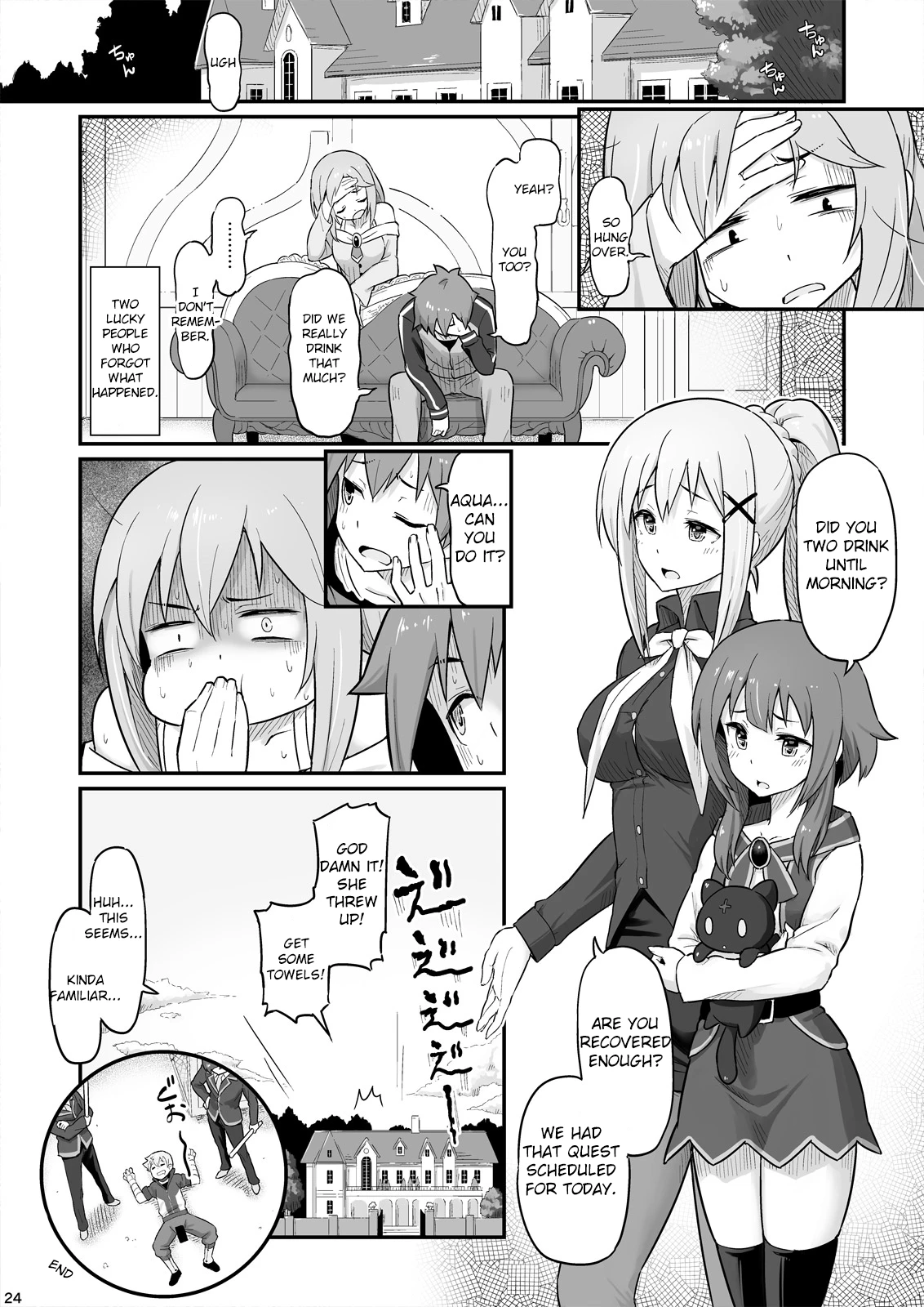 Damegami-sama wa Nomisugi ni Gochuui o! porn comic picture 25