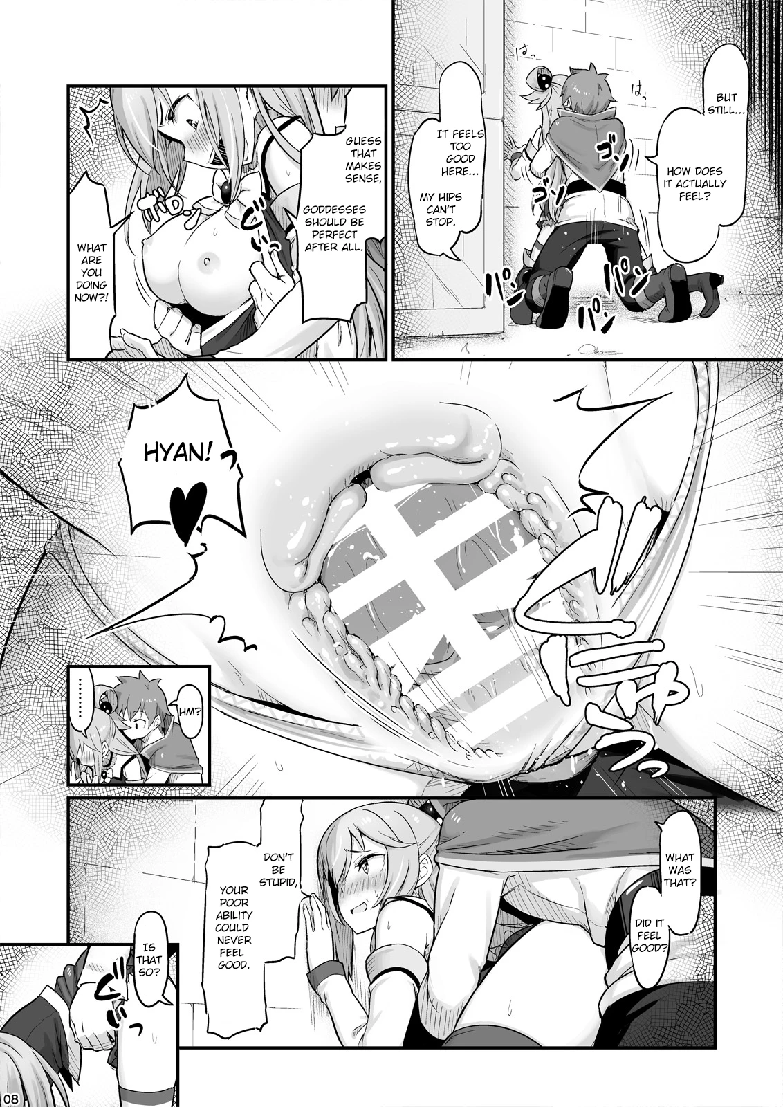 Damegami-sama wa Nomisugi ni Gochuui o! porn comic picture 9