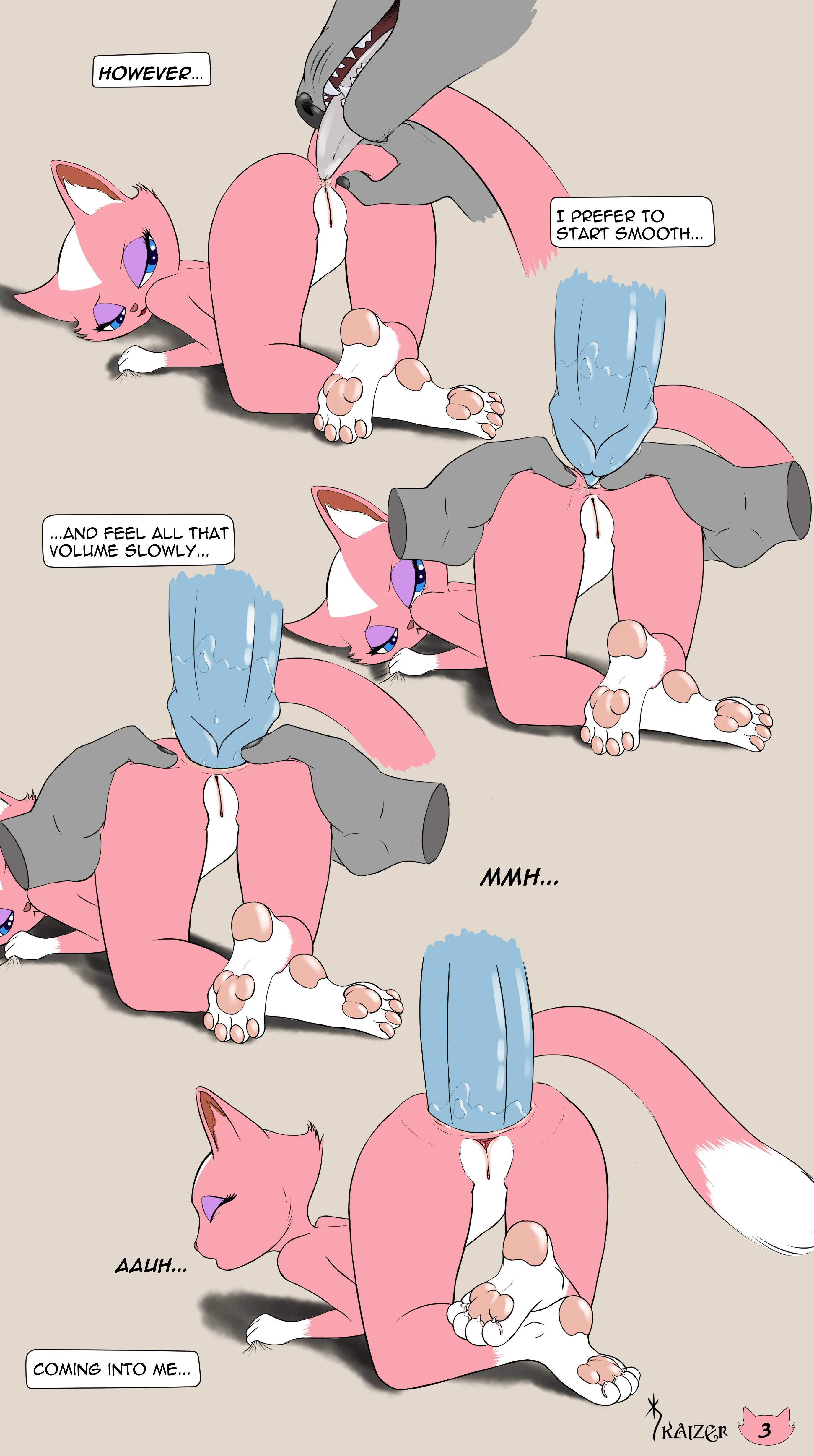 Danger Rangers Kitty teaches you porn comic picture 4